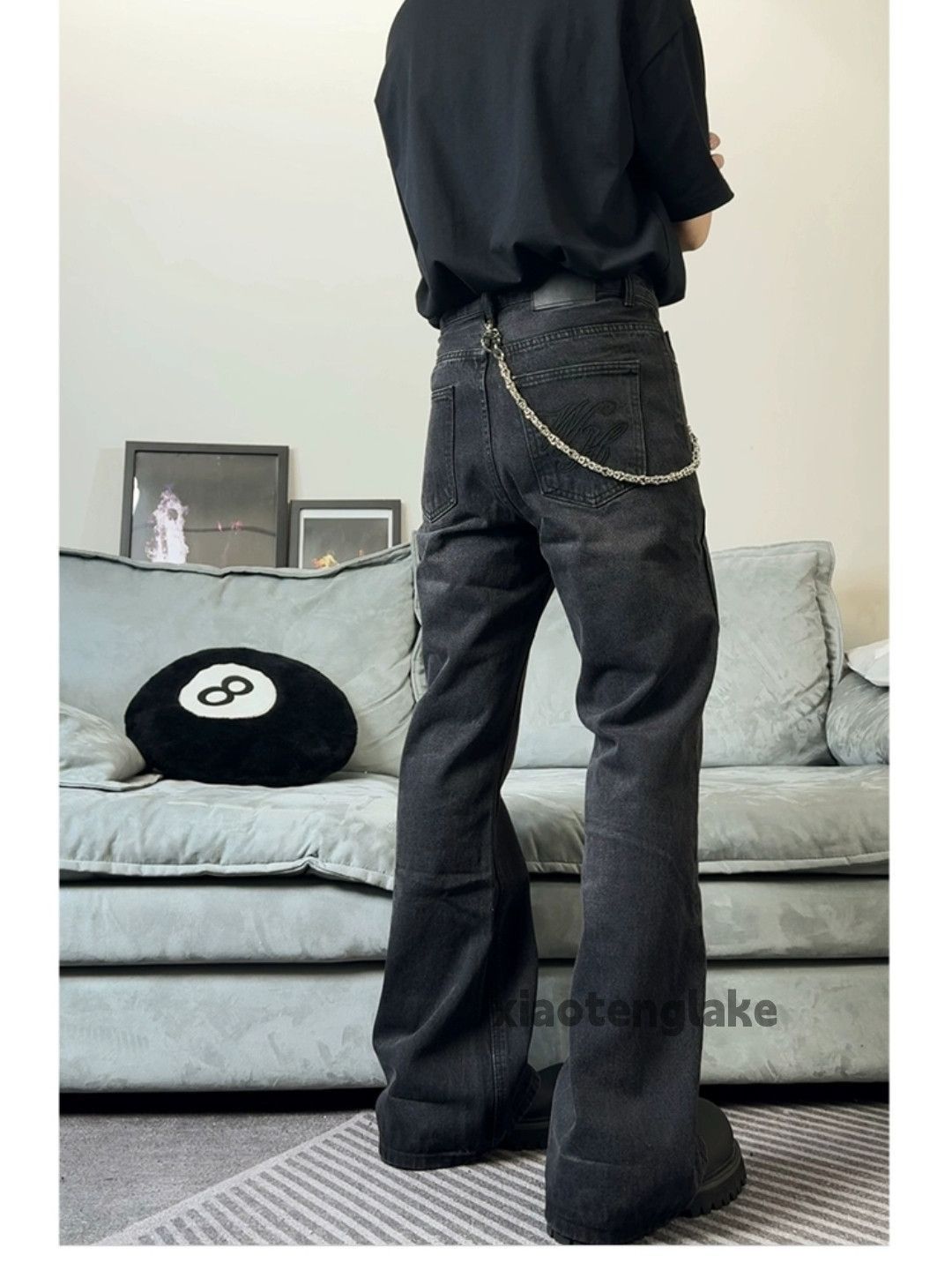 Jean Xtl y2k undercover numbernine style faded punk grunge jeans Size US 30 / EU 46 - 6 Thumbnail