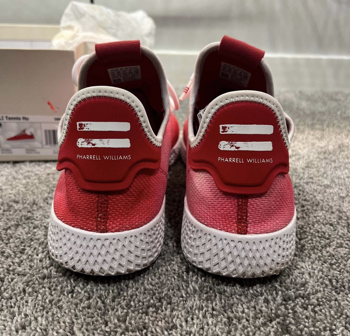 Adidas × Pharrell Pharrell x Tennis Hu Holi ‘Festival Red’ Size US 11 / EU 44 - 4 Thumbnail