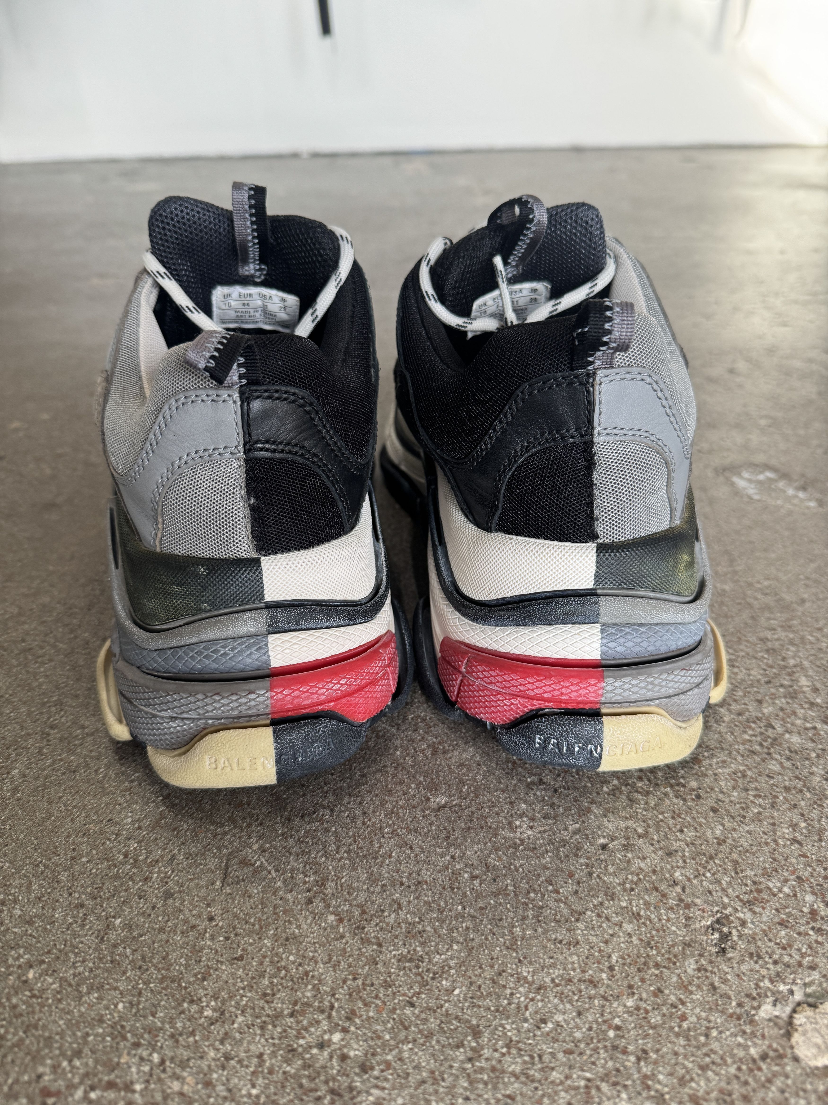 Balenciaga Split Triple S Sneakers Size US 11 / EU 44 - 6 Thumbnail