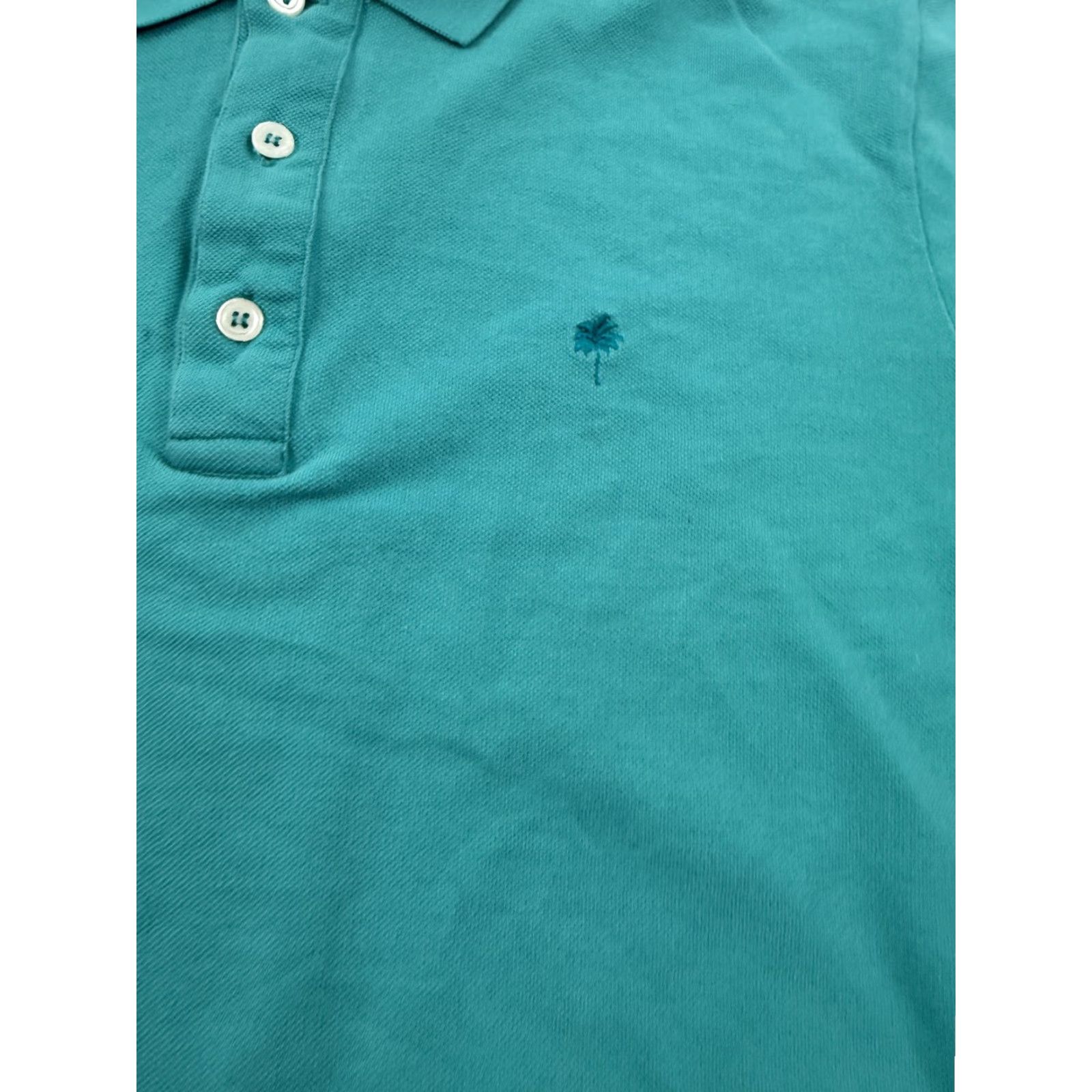 Lilly Pulitzer Lilly Pulitzer Polo Shirt Mens Large Green 100% Cotton Palm Tree Logo Casual Top Size US L / EU 52-54 / 3 - 4 Thumbnail