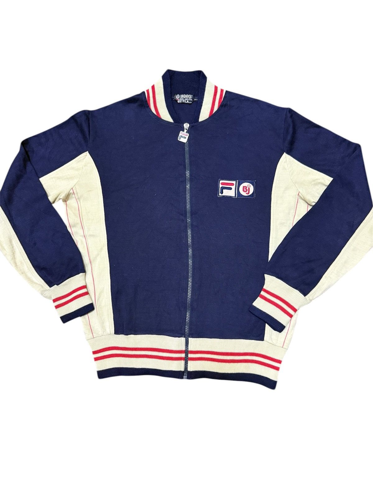 Fila Vintage Fila Bj BJORN BORG 80s Size US M / EU 48-50 / 2 - 1 Thumbnail