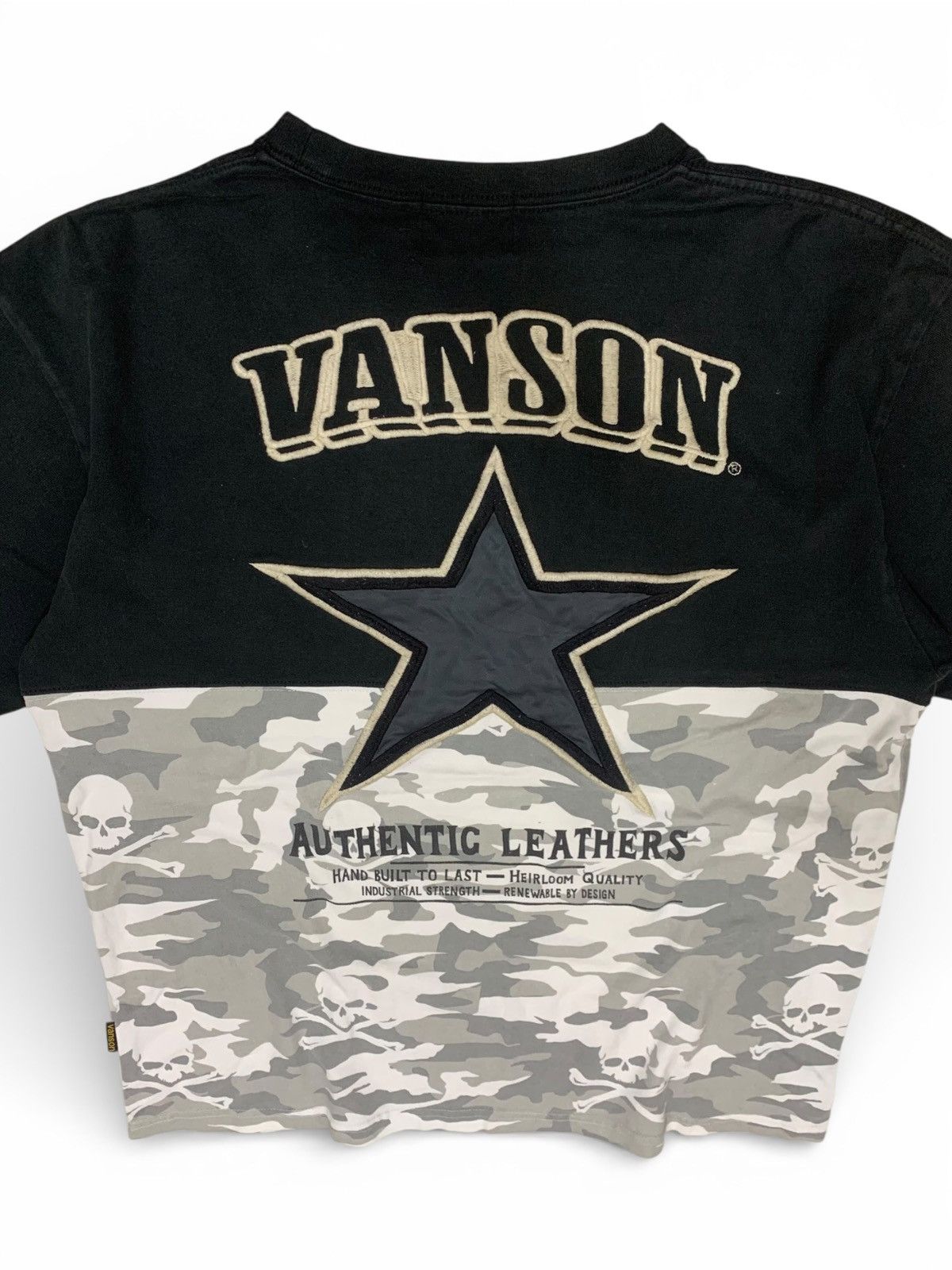 Vanson Leathers Vanson Leathers Championship Motorcycle Crazy Backhit Tee Size US L / EU 52-54 / 3 - 4 Thumbnail