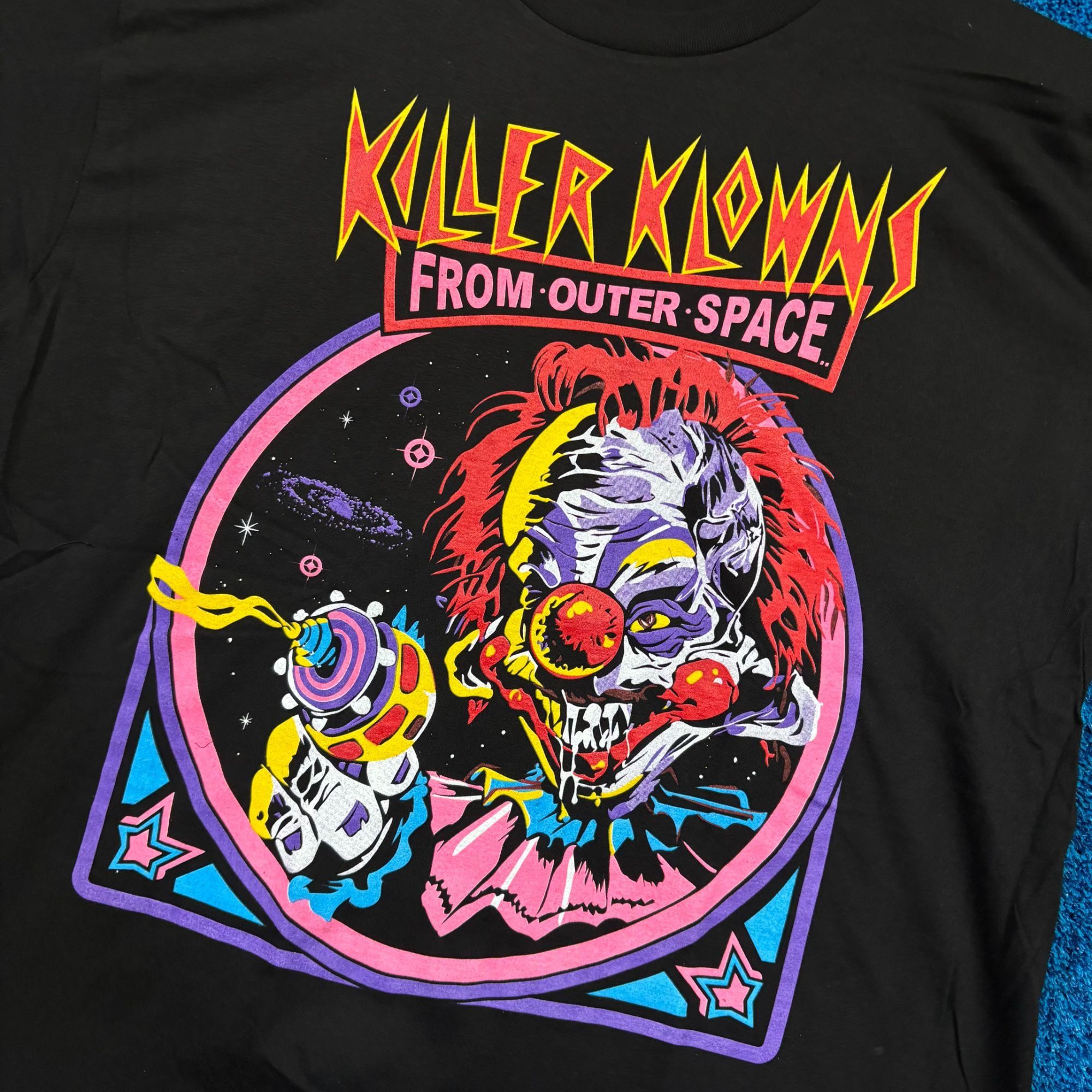 Other Killer Klowns from Outer Space Rudy Horror Flim Promo Tee L Size US L / EU 52-54 / 3 - 4 Thumbnail