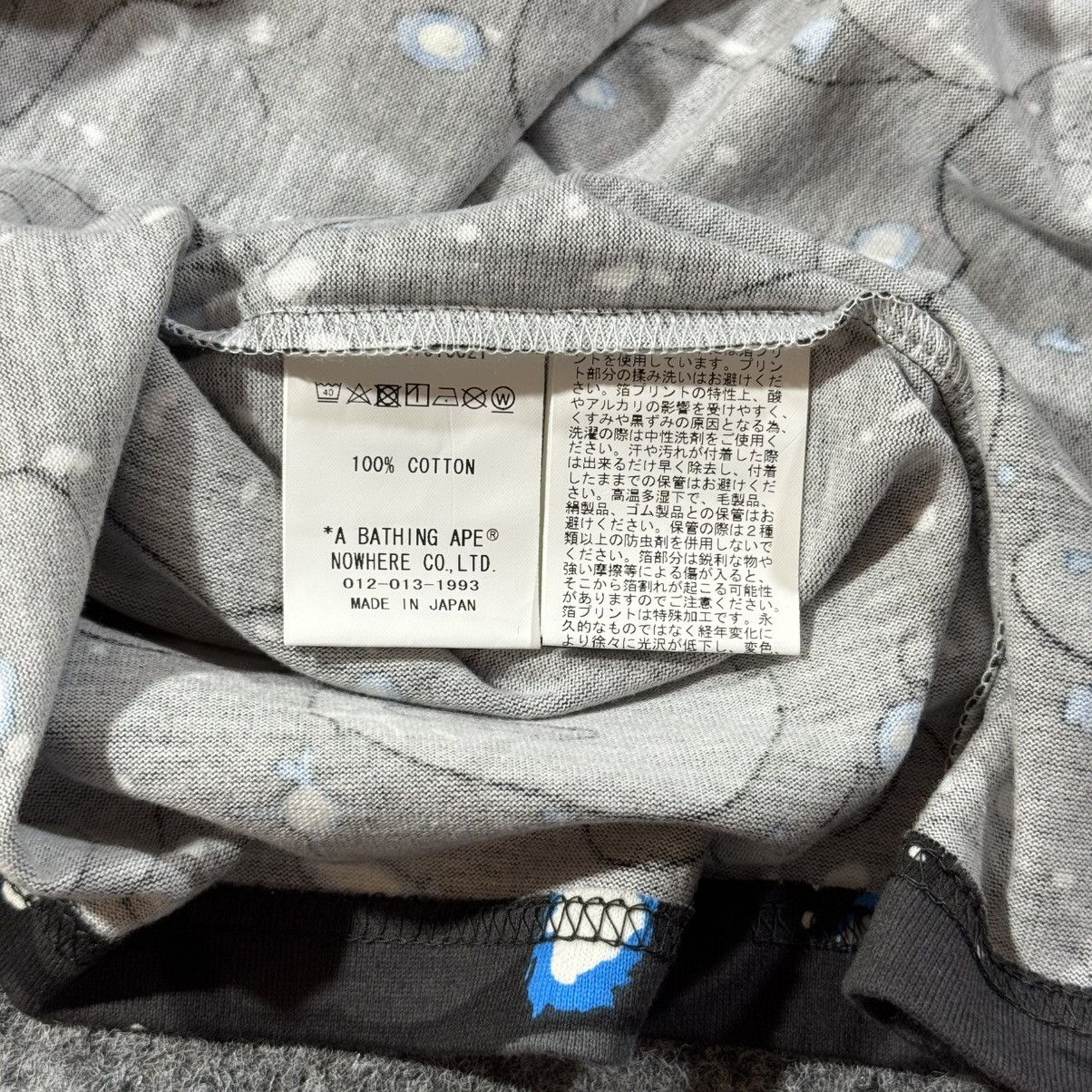Bape BAPE Space Camo Shark Layered Long Sleeve Tee Black Size US XL / EU 56 / 4 - 8 Thumbnail