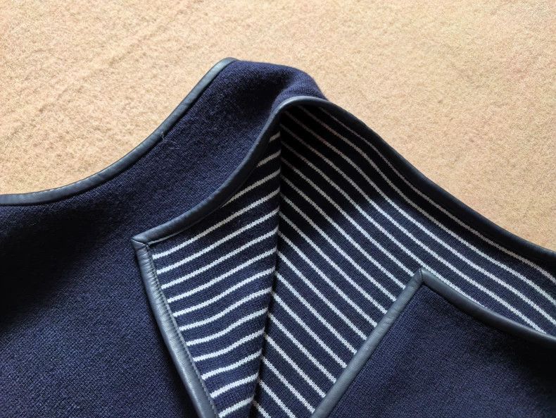 Loro Piana LORO PIANA Deconstruct the cloak with sheep's wool Size S / US 4 / IT 40 - 6 Thumbnail