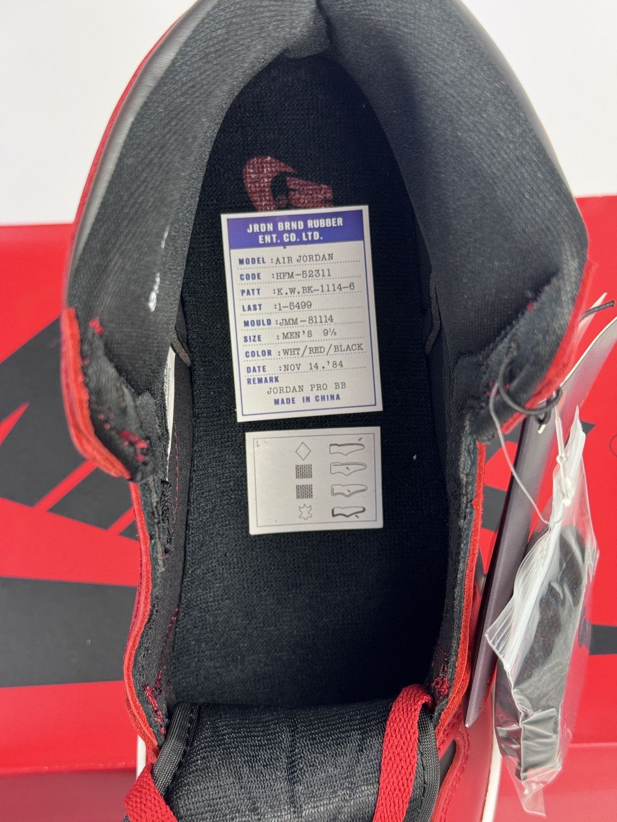 Jordan Brand JORDAN 1 85 HIGH TOP SNEAKERS Size US 9.5 / EU 42-43 - 12 Thumbnail