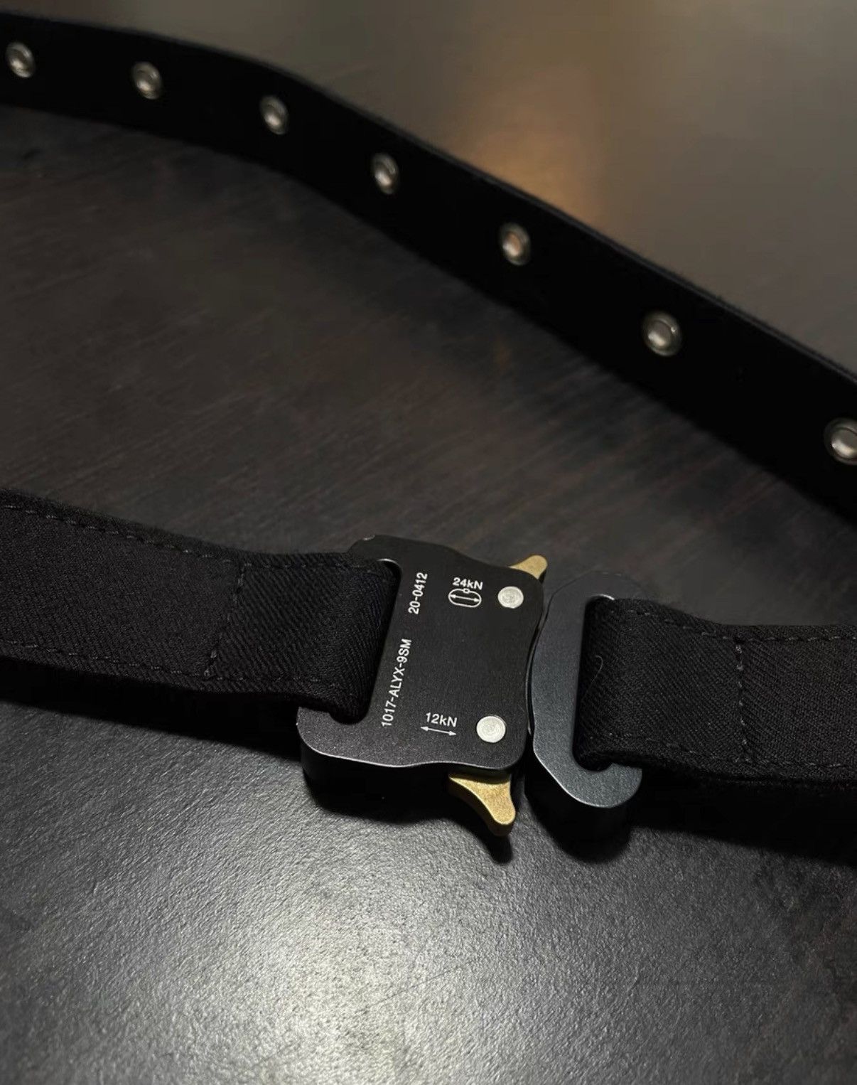 1017 ALYX 9SM 1017 Alyx 9SM X Mackintosh Black Long Belt Size ONE SIZE - 4 Thumbnail
