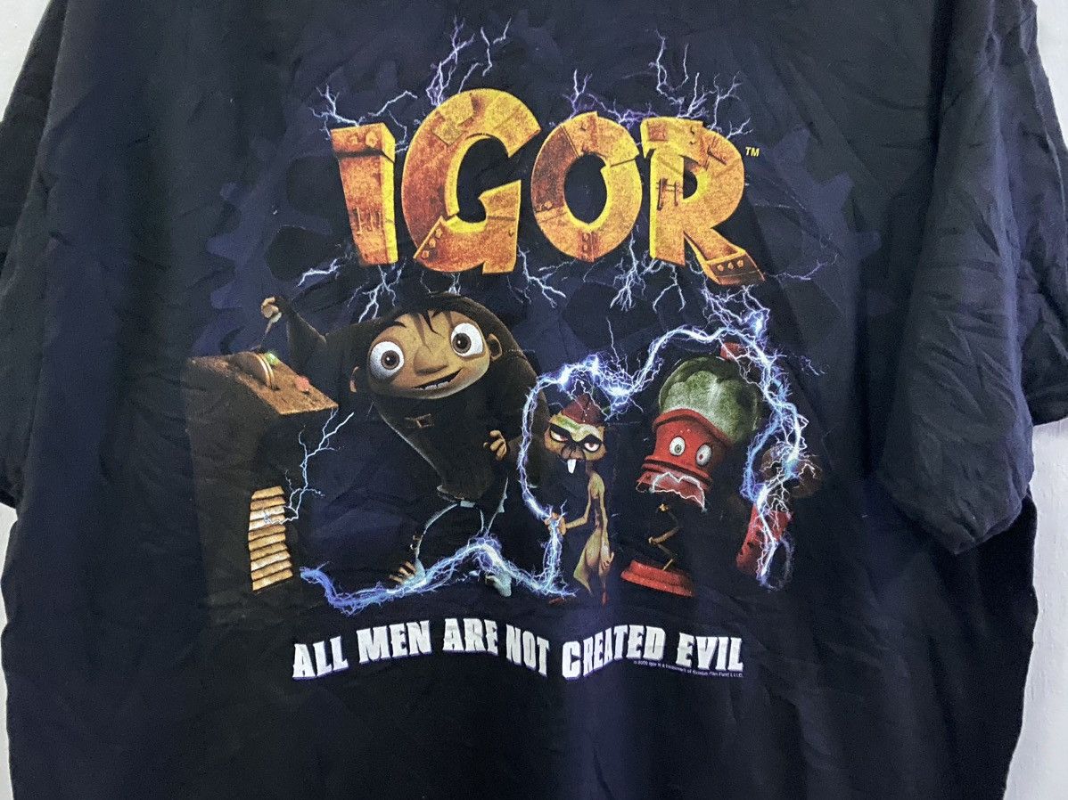 Expert Horror × Vintage Vintage IGOR Animated Movie T Shirt Rare Size US XL / EU 56 / 4 - 3 Thumbnail