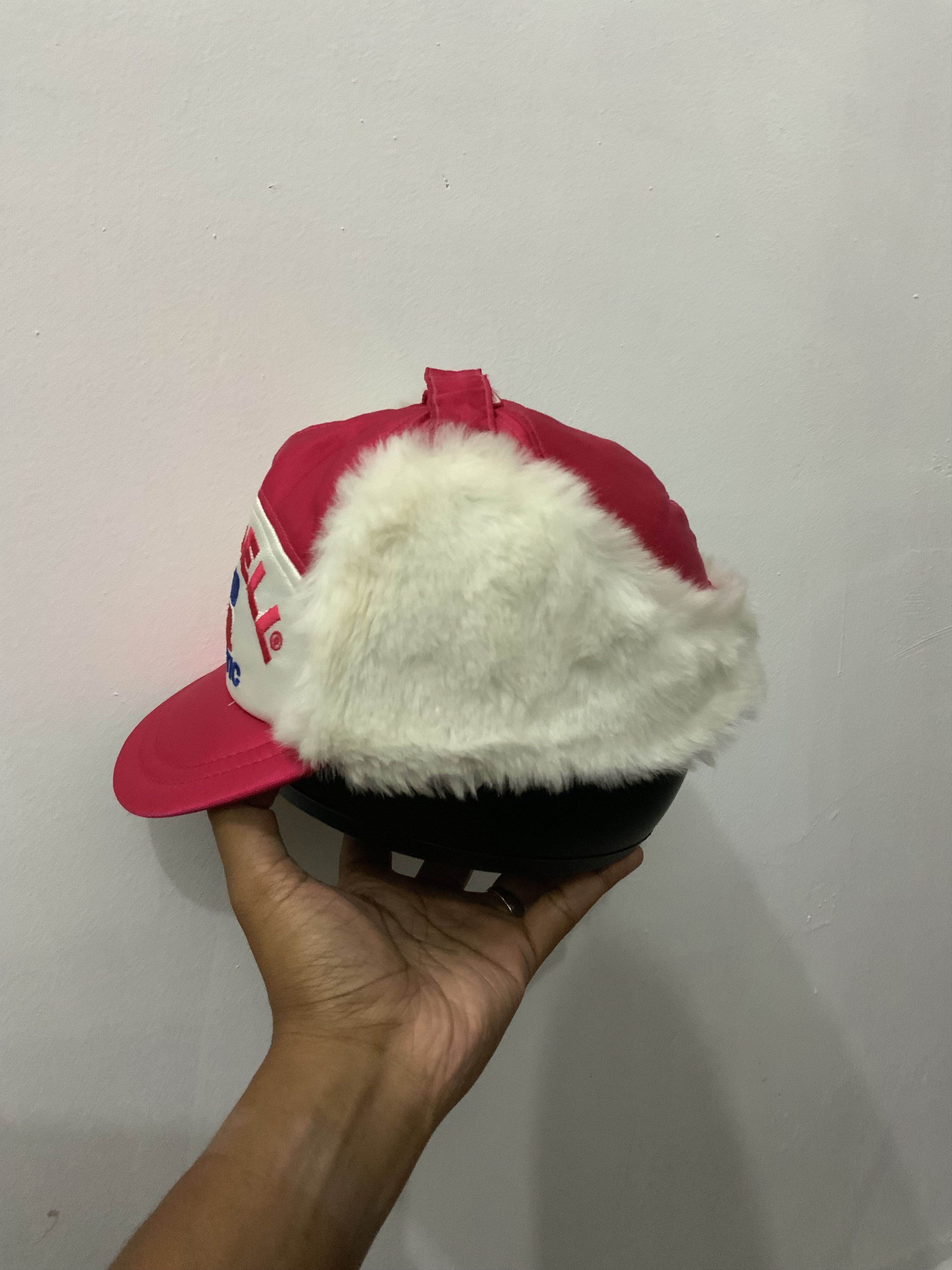 Japanese Brand Vintage Russell Athletc Mohair Fur Ski Hat Size ONE SIZE - 2 Thumbnail