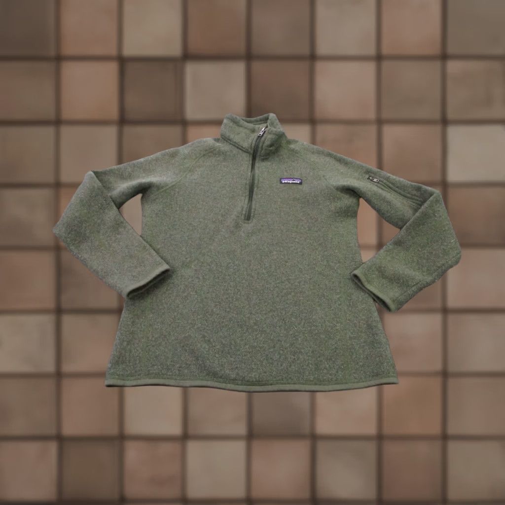 Patagonia Patagonia Jacket Womens S Green Better Sweater Fleece Hiking Outdoor Camping Size S / US 4 / IT 40 - 1 Thumbnail