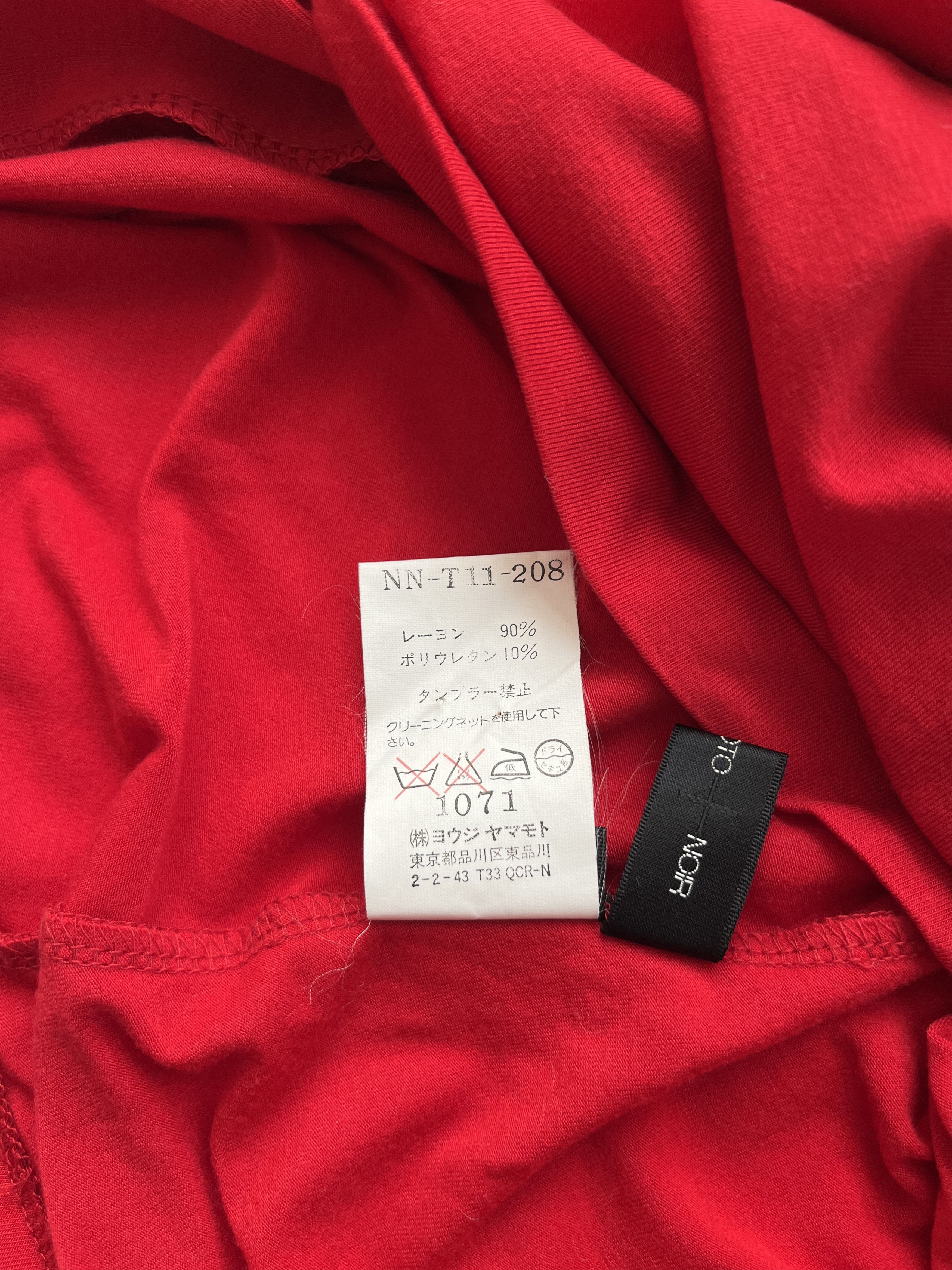 Yohji Yamamoto ⚡️QUICK SALE⚡️Yohji Yamamoto + Noir Boat Neck Button Up Top Size M / US 6-8 / IT 42-44 - 4 Thumbnail
