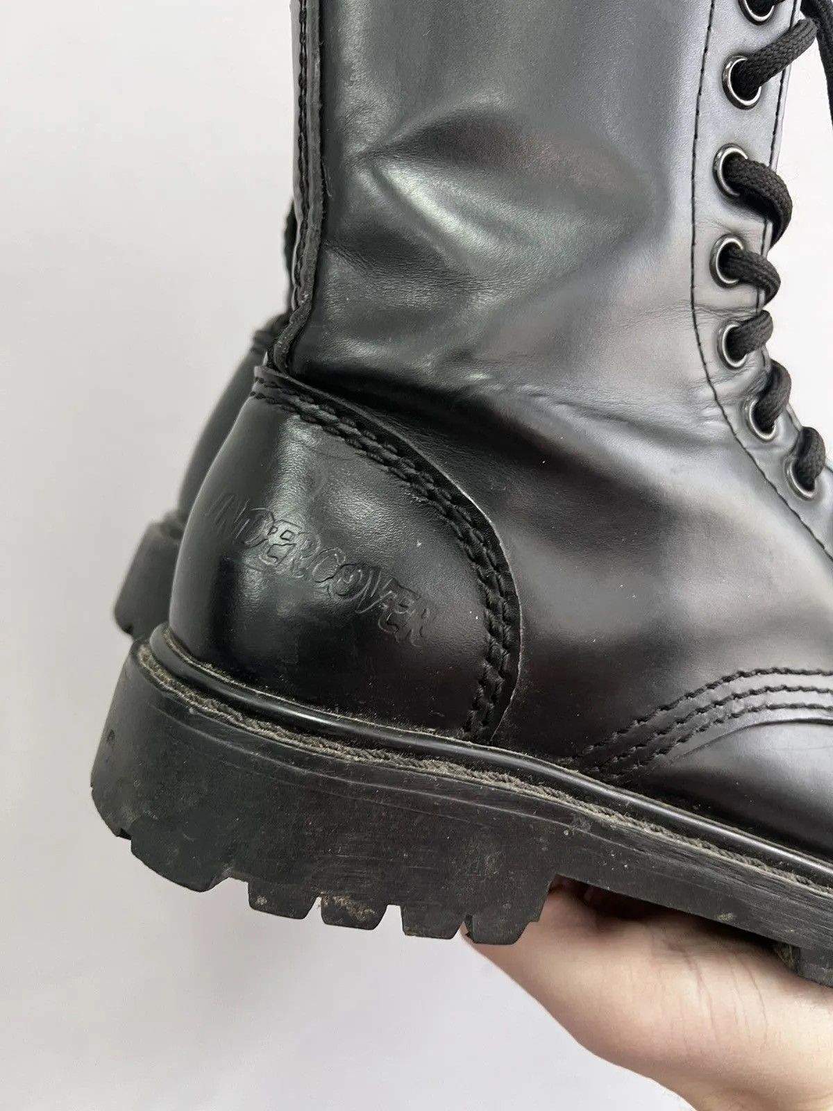 Undercover Moto platform boots 90s undercover England punk rare Size US 6 / IT 36 - 3 Thumbnail