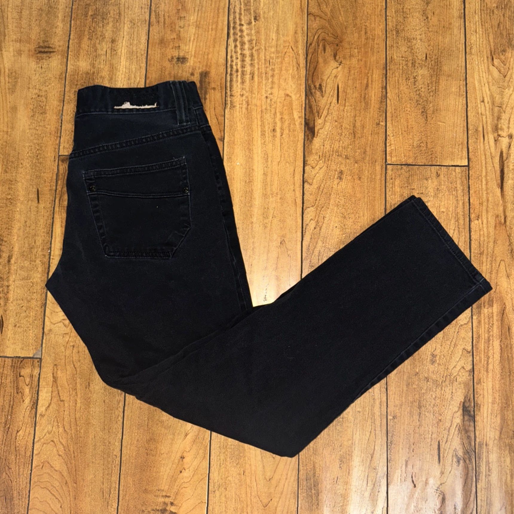 Vintage Hawk Jeans Skinny Black 30x30 Men Adult 30 Inseam Regular Size Tony Hawk Skateboarding Size US 30 / EU 46 - 2 Thumbnail