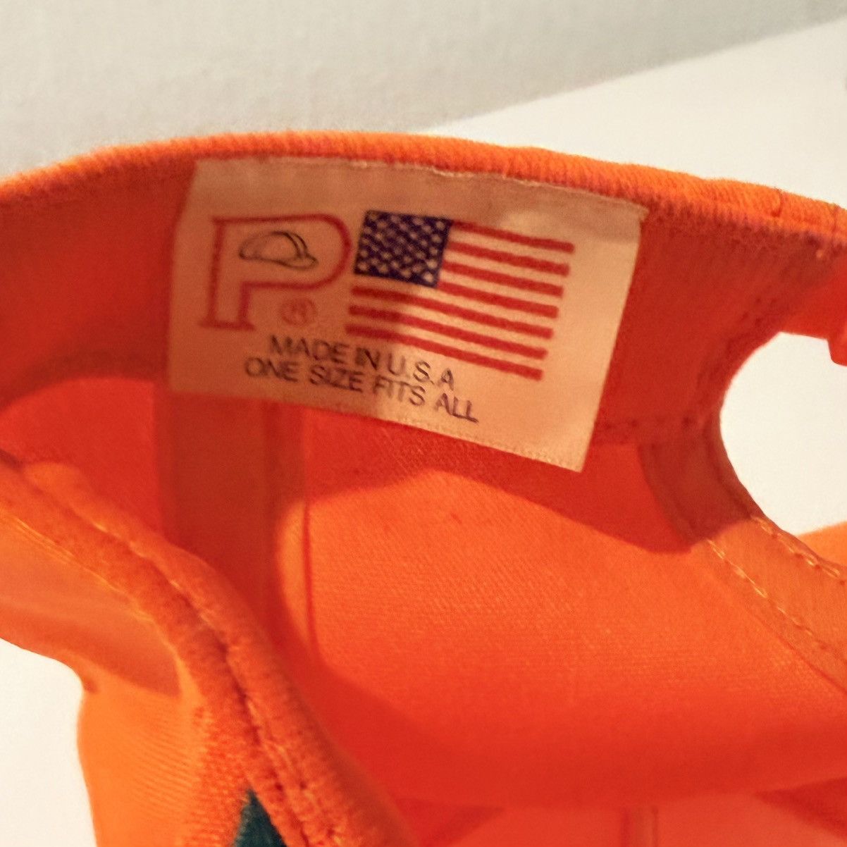 Vintage Vintage Trophy Deer Hunting Snap Back Hat Neon Orange Size ONE SIZE - 5 Thumbnail