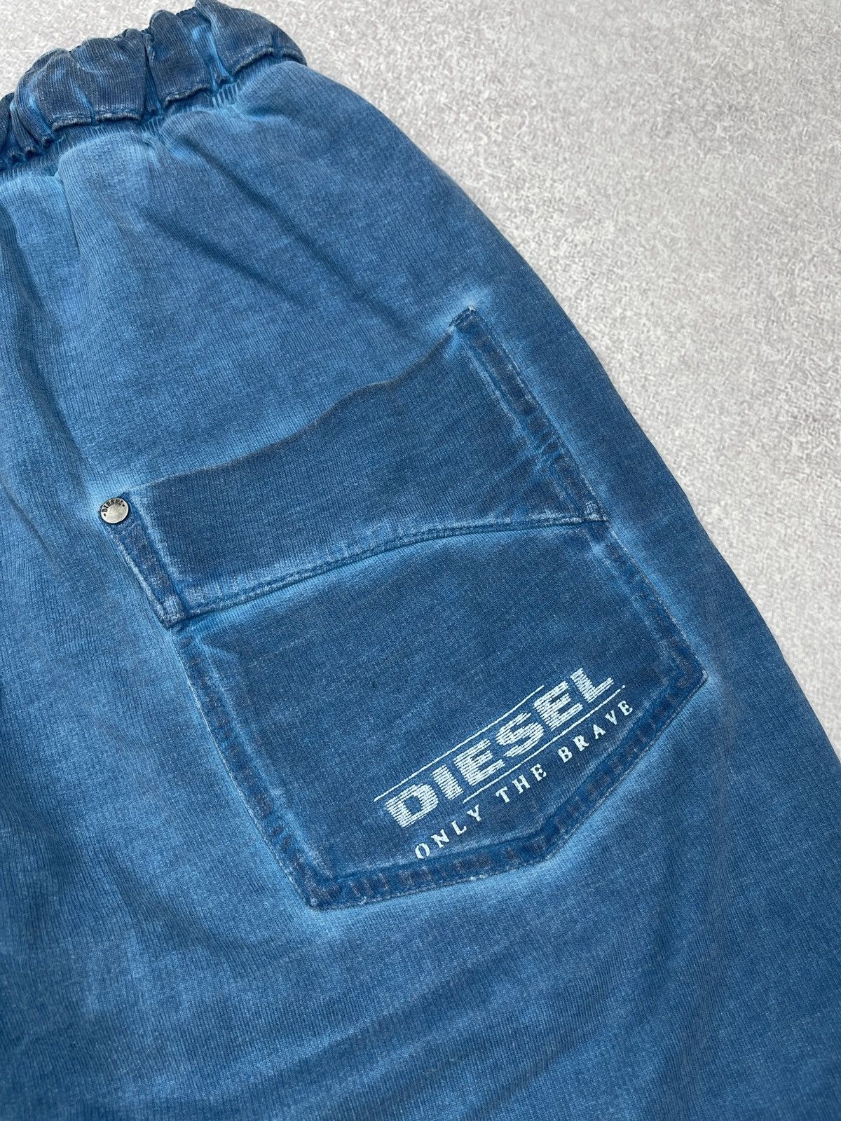 Diesel Mens Diesel Garment Dyed Shorts Blue Avant Garde Size S Size US 30 / EU 46 - 4 Thumbnail