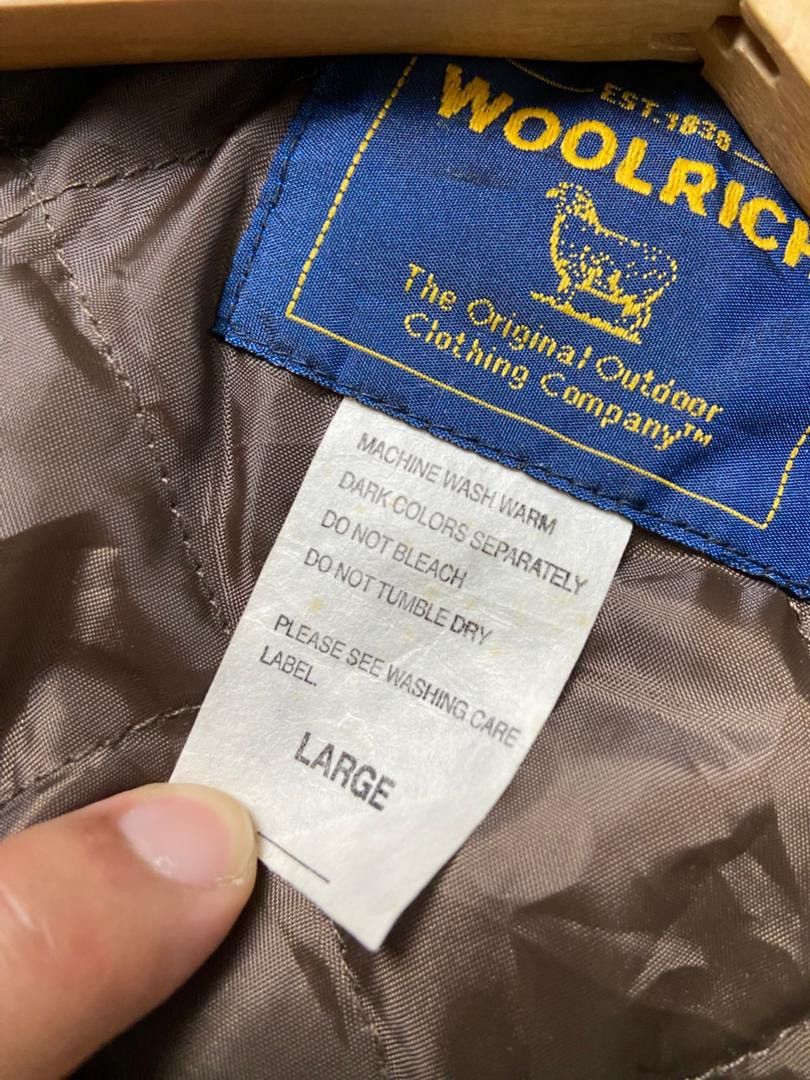 Woolrich Woolen Mills Woolrich Woolen Mills Corduroy Bomber Jacket (192) Size US L / EU 52-54 / 3 - 4 Thumbnail