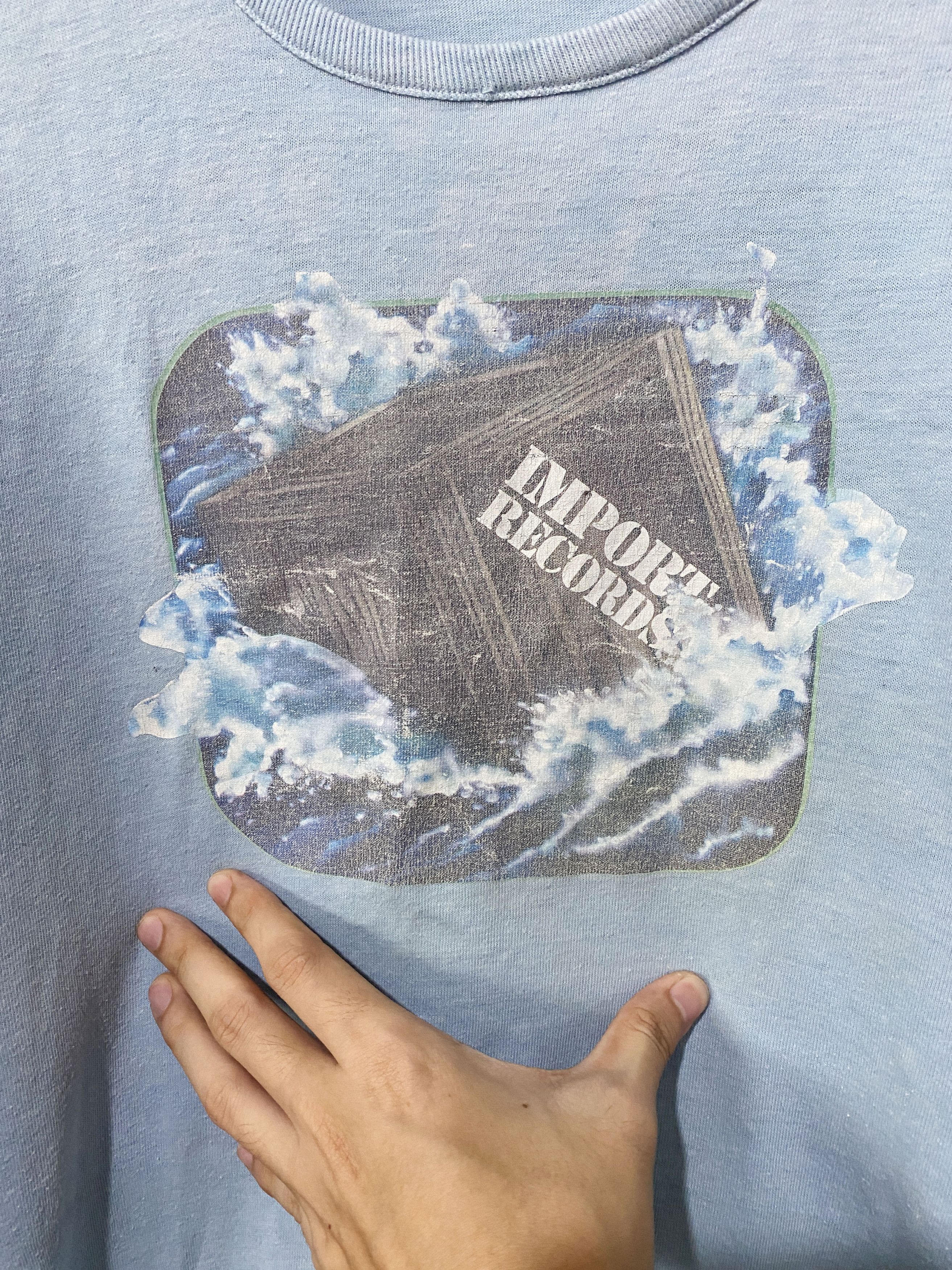 Band Tees × Vintage Vintage 70s Jem Records Long Sleeve Size US M / EU 48-50 / 2 - 2 Thumbnail