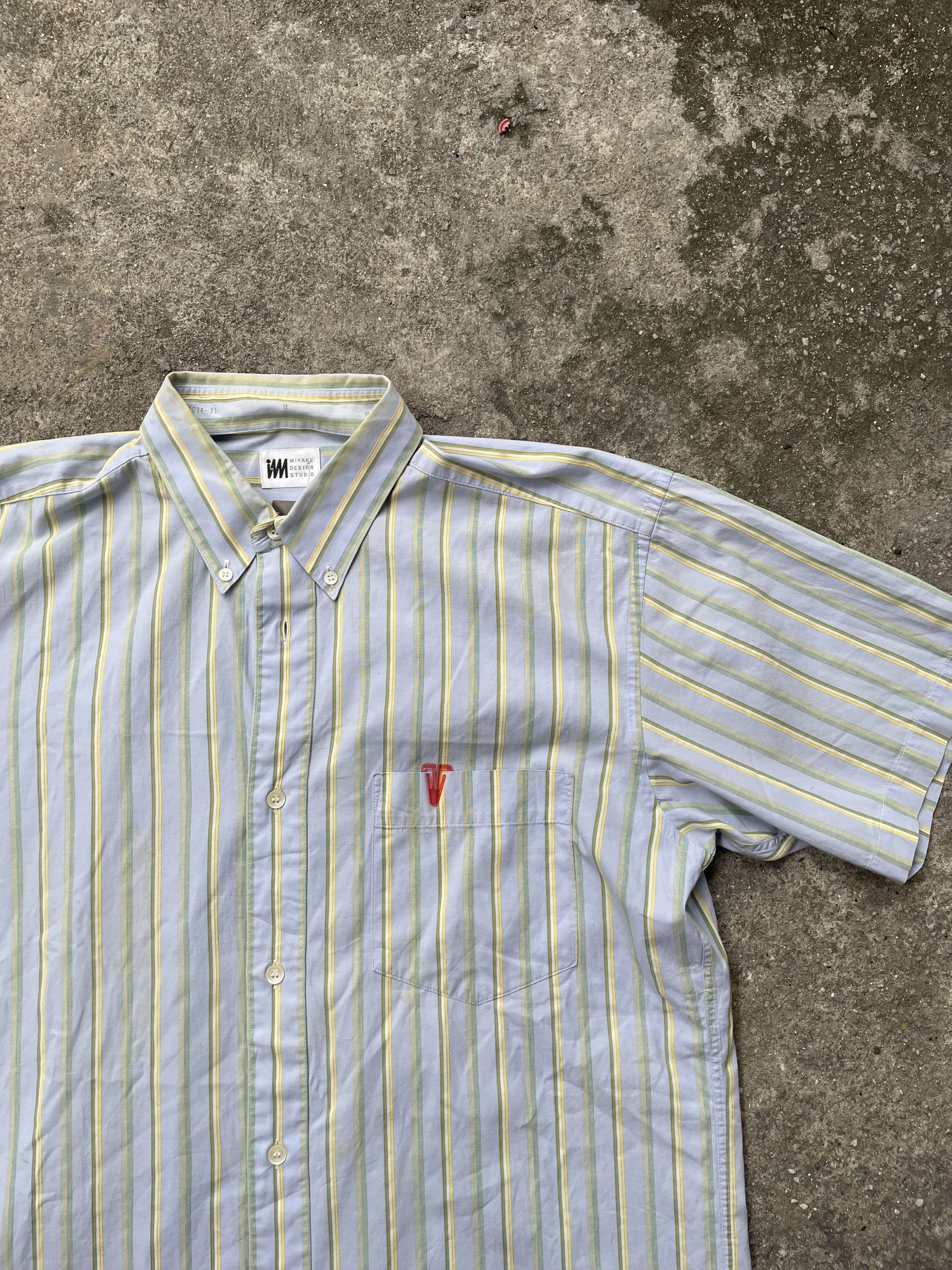 Issey Miyake Formal Shirt Size US XL / EU 56 / 4 - 2 Thumbnail