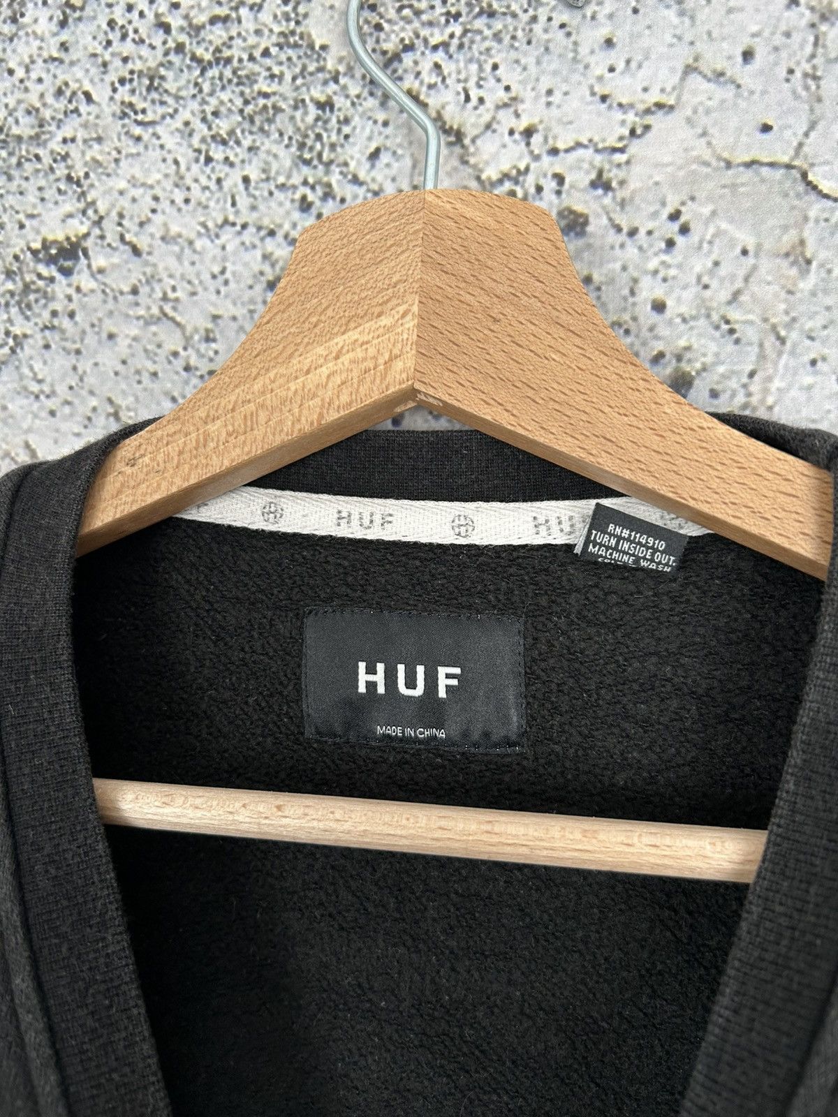 Huf HUF Skateboarding Crewneck Sweatshirt Streetwear Vintage Size US L / EU 52-54 / 3 - 4 Thumbnail