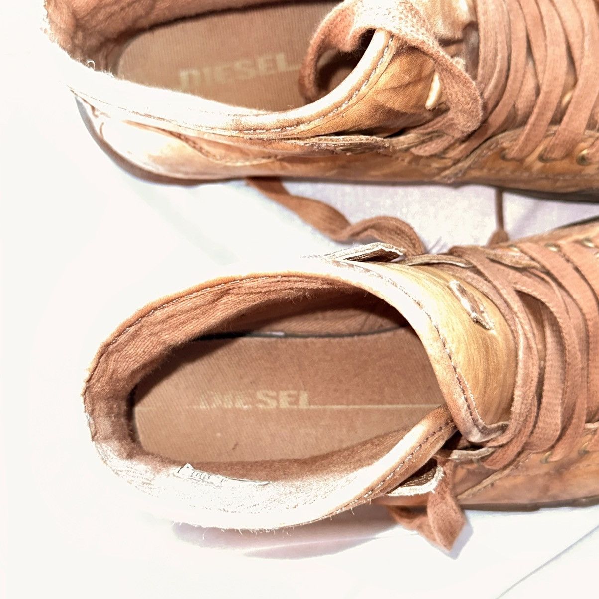 Diesel Vintage Diesel High-Top Boots Size US 7.5 / EU 40-41 - 7 Thumbnail