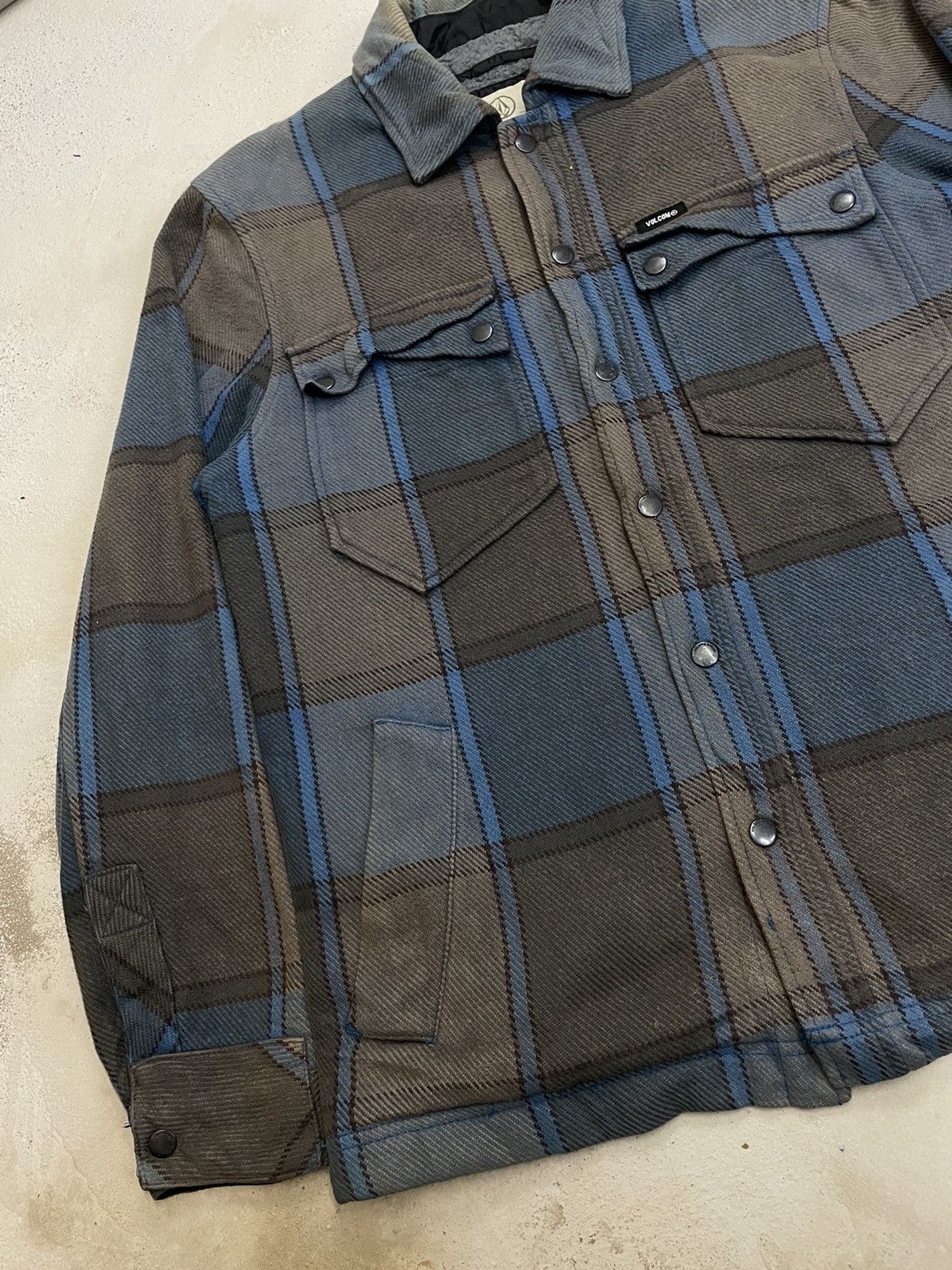 Billabong Vintage AW Season Volcom Snap Button Workwear Size US M / EU 48-50 / 2 - 10 Thumbnail