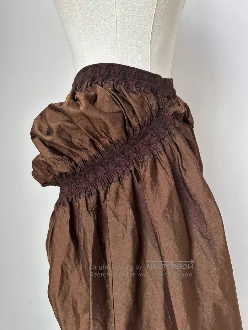 Issey Miyake Issey Miyake Brown Skirt Size 25" / US 0 / IT 36 - 3 Thumbnail