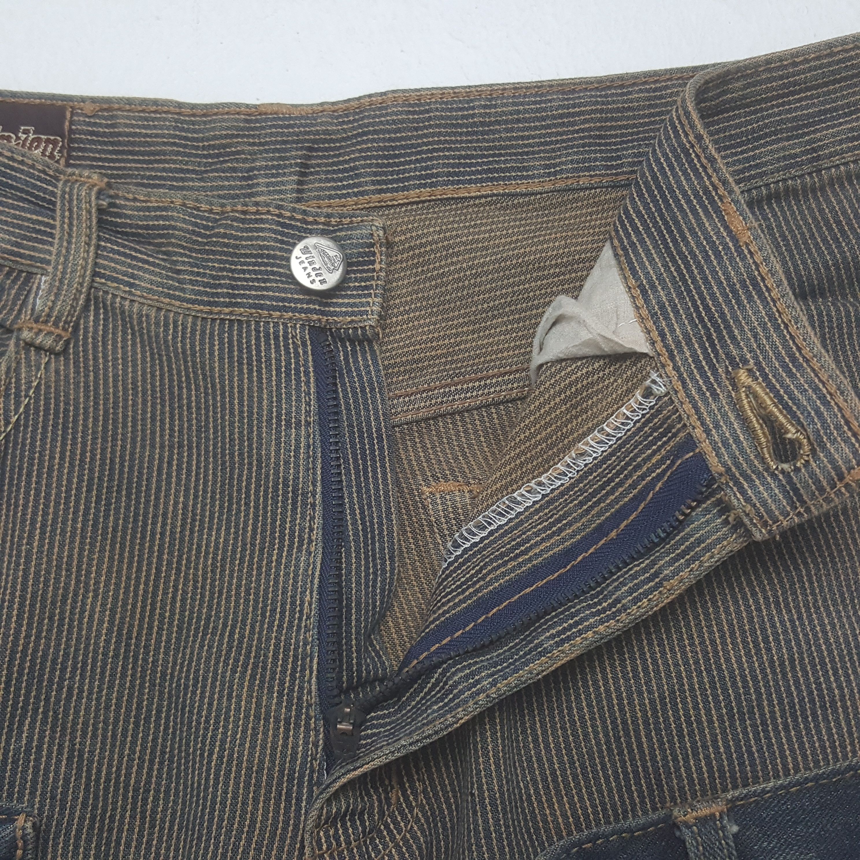 If Six Was Nine Vintage Winden Rare Double Waist Japanese Denim Jeans Size US 30 / EU 46 - 7 Thumbnail