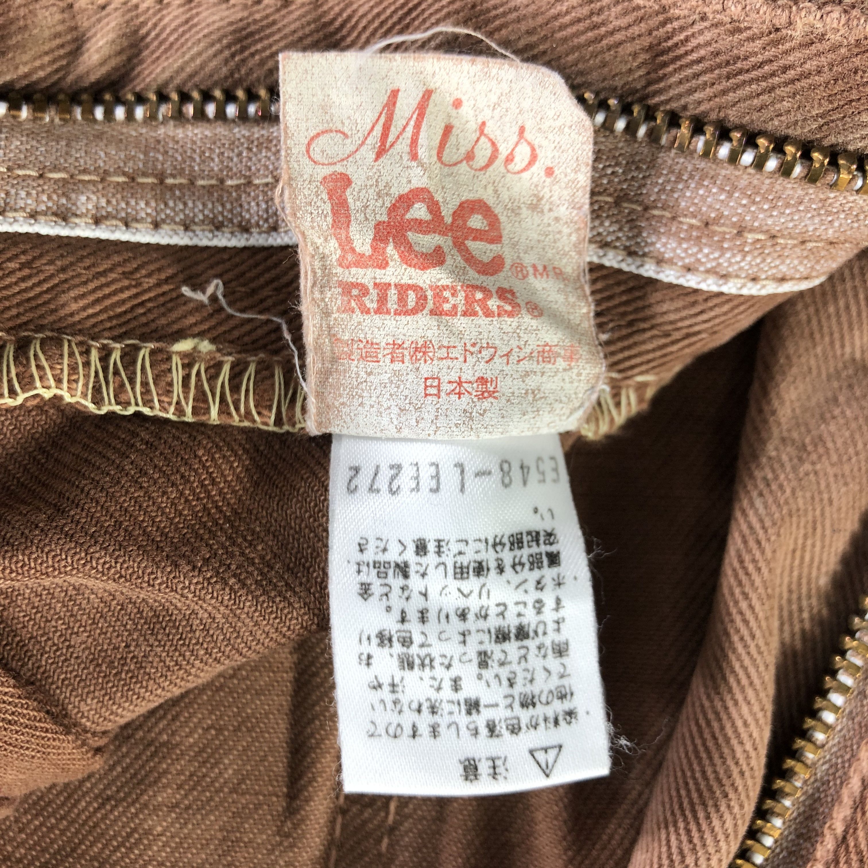 Lee Vintage Lee Jeans Earth Tone Denim KJ2976 Size US 27 - 10 Thumbnail