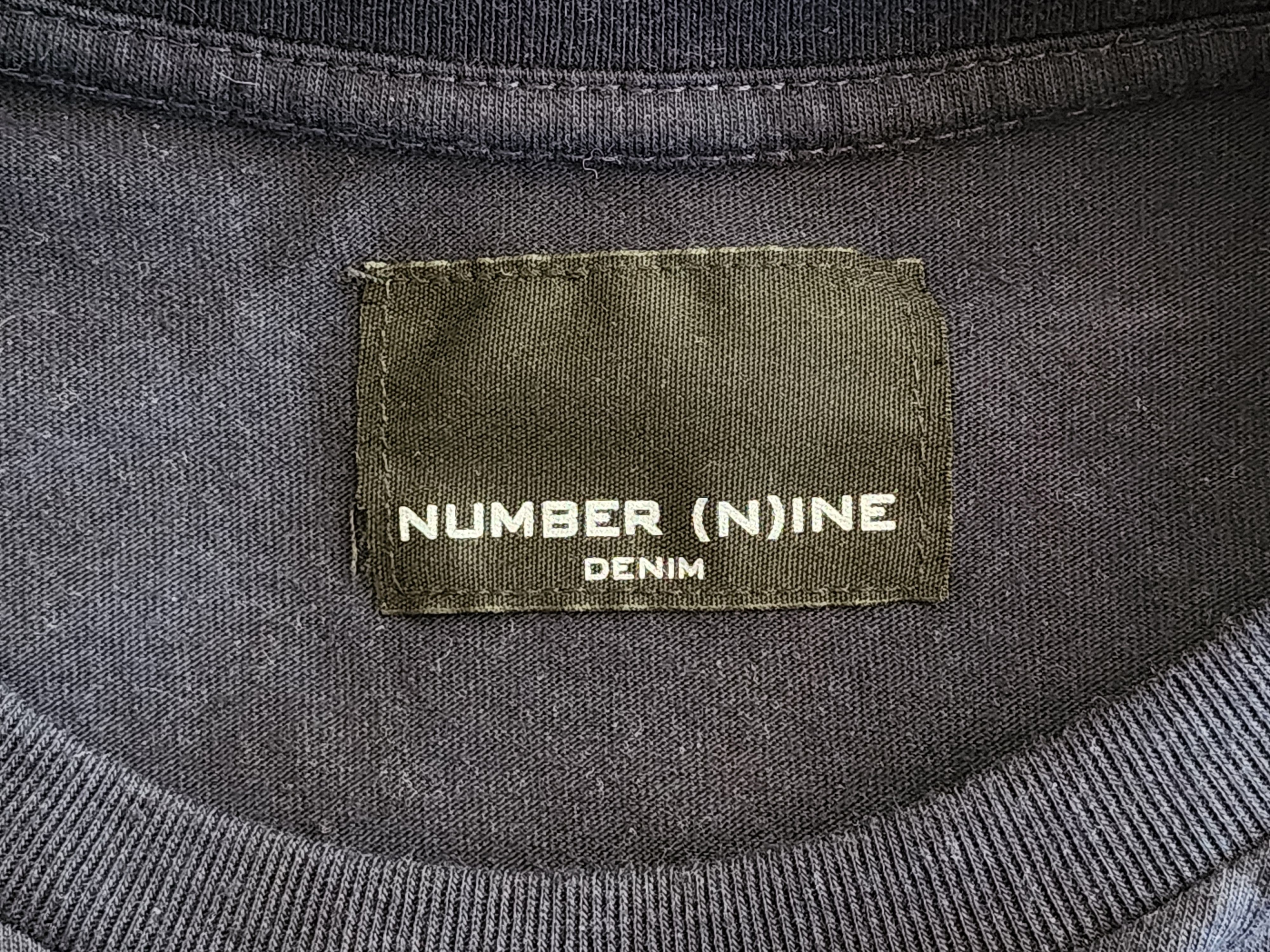 Number (N)ine Sleeve Print T-shirt Size US M / EU 48-50 / 2 - 4 Thumbnail