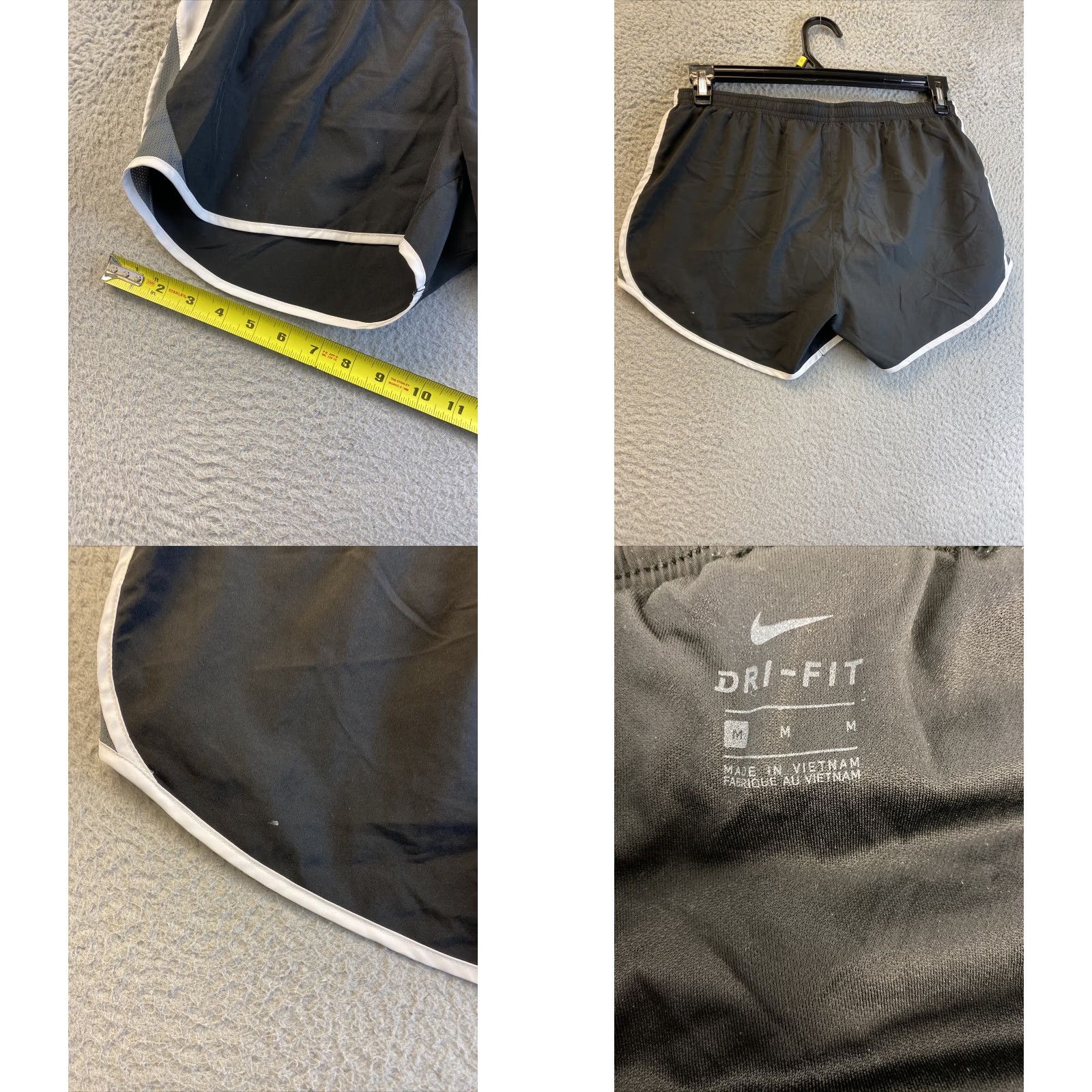 Nike Nike Women black Athletic Shorts M /34-65 Size 32" / US 10 / IT 46 - 8 Thumbnail