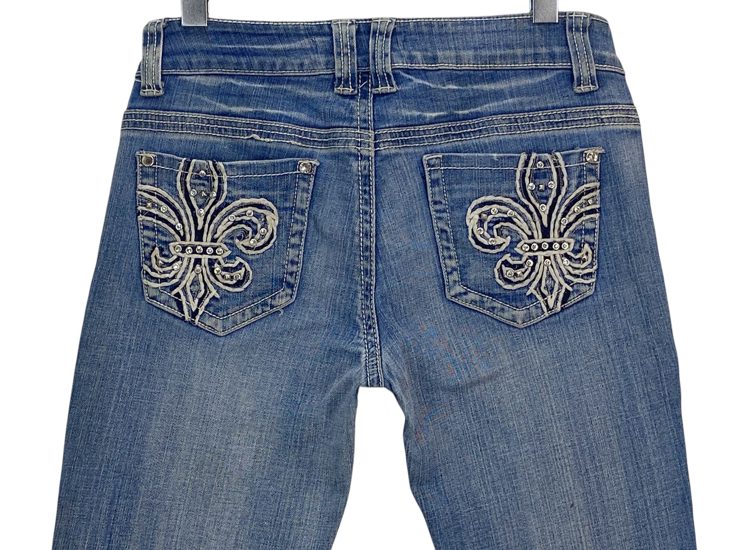 Japanese Brand Seduction FD Denim Flare Jeans Size 27" / US 4 / IT 40 - 5 Thumbnail