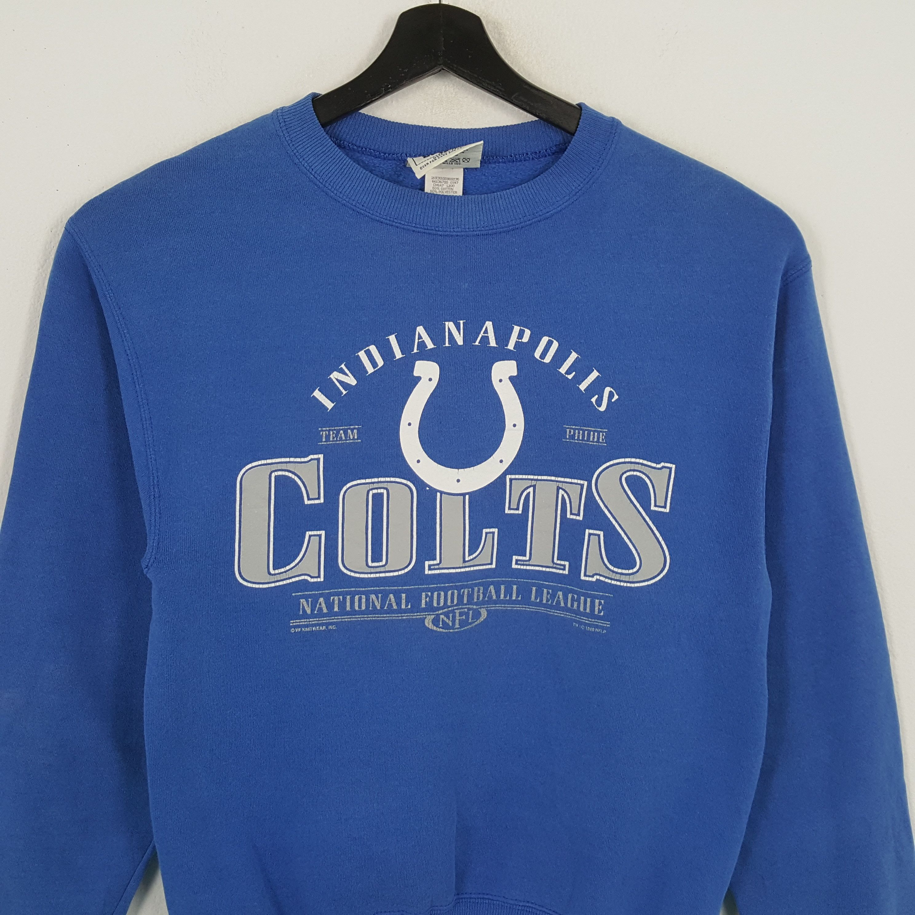 Lee × NFL × Vintage NFL INDIANA POLOS COLTS Football Team Vintage Sweatshirt Size US S / EU 44-46 / 1 - 2 Thumbnail