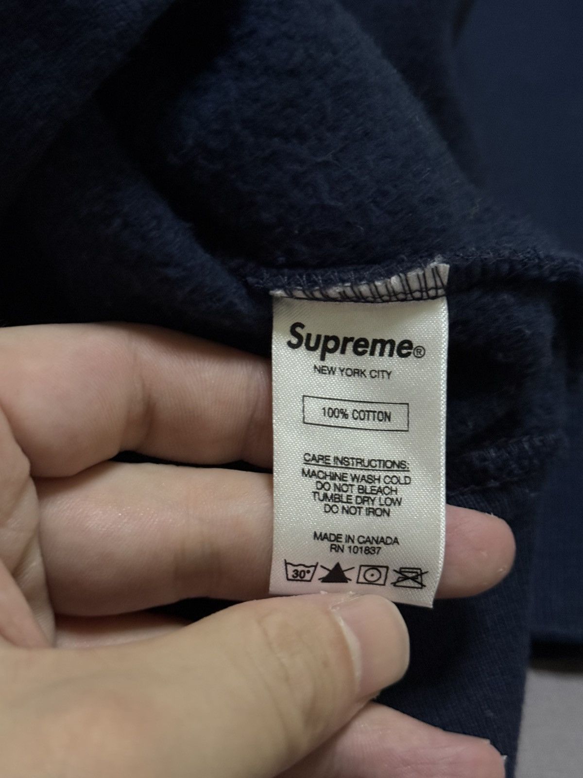 Supreme Supreme blocked big logo hooded hoodie sweatershirt Size US L / EU 52-54 / 3 - 5 Thumbnail