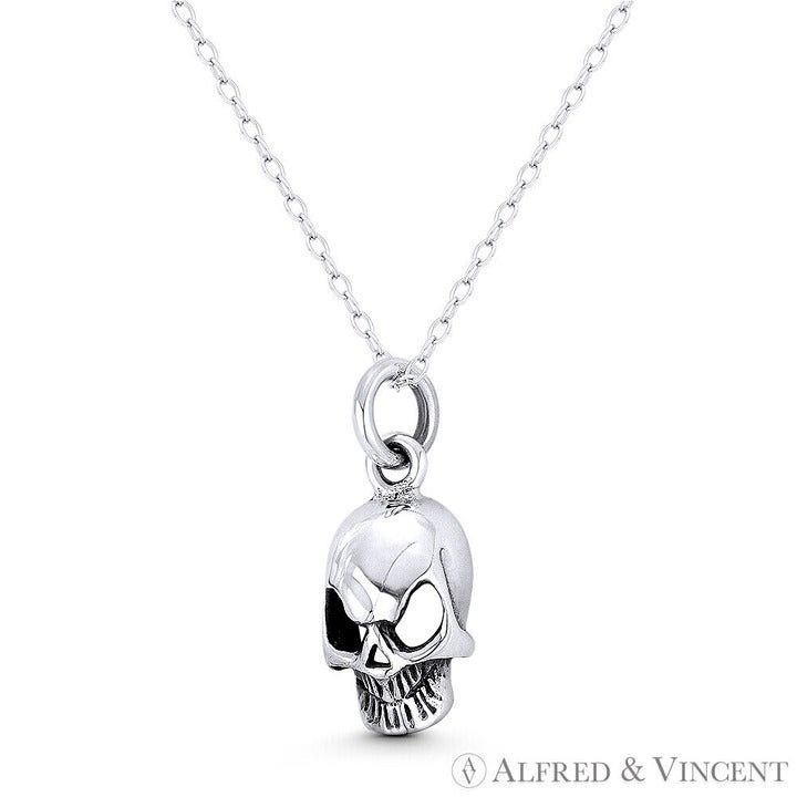 Other Skull / Skeleton Head Dia De Los Muertos Charm Pendant Size ONE SIZE - 1 Preview