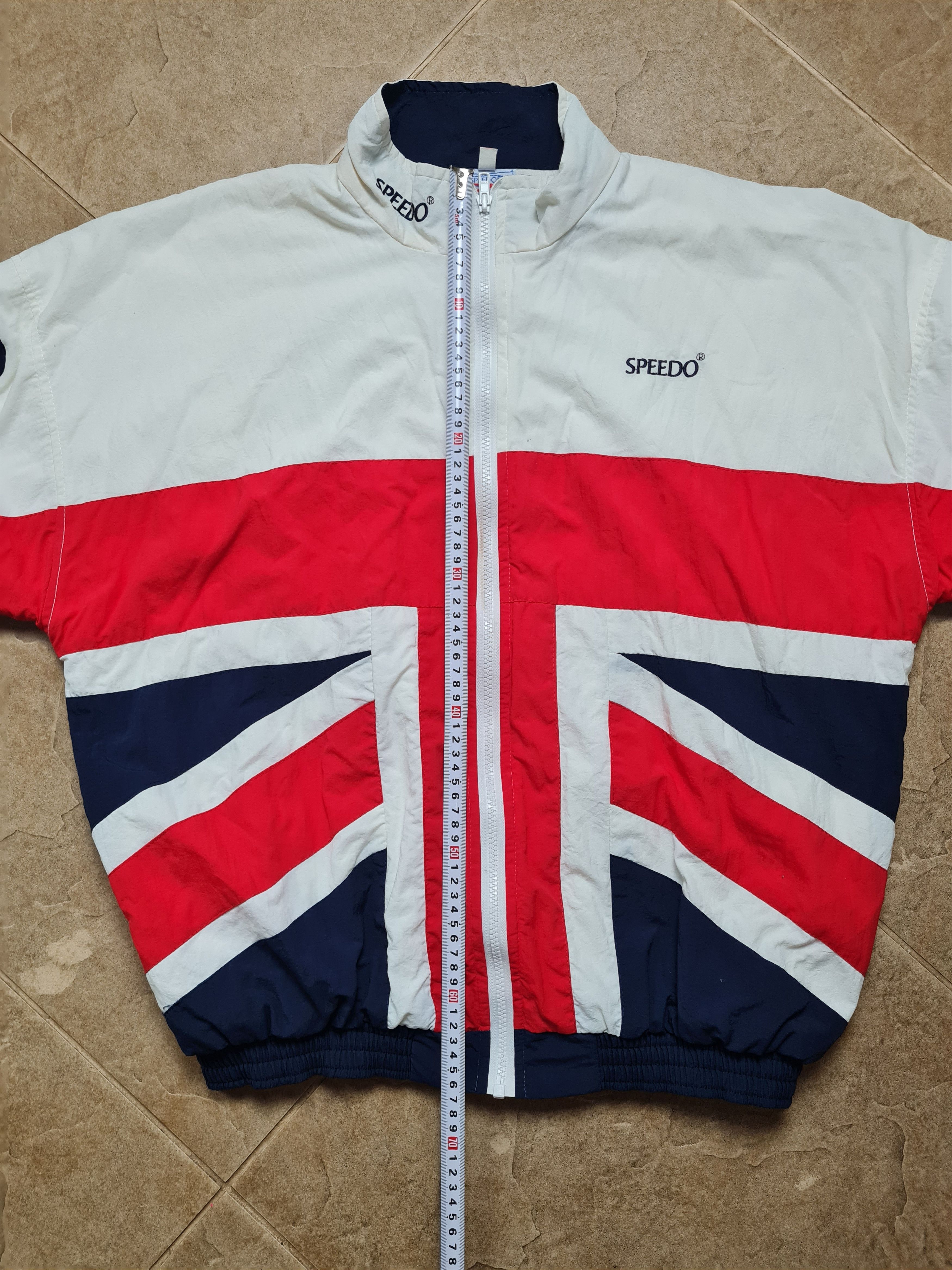 Speedo Vintage Jacket Speedo Union Jack Triathelite 80s Windbreaker Size US S / EU 44-46 / 1 - 9 Thumbnail