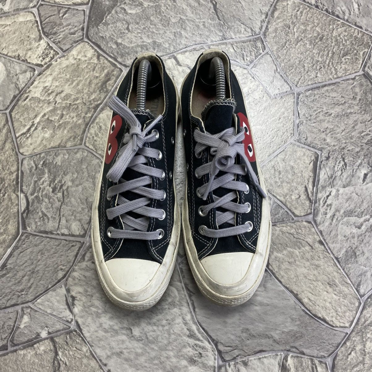 Comme des Garcons Comme des Garcons Play Converse Low Top Shoes Size US 6 / EU 39 - 4 Thumbnail