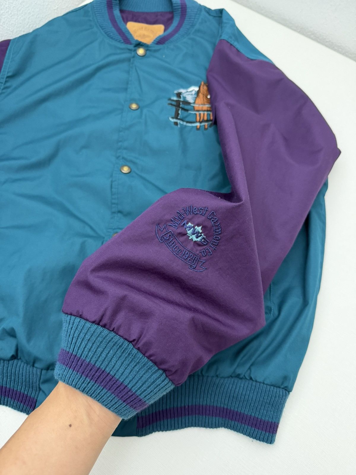 Vintage Vintage 90s Midwest Garment Co Western Ranch Embroidered M Size US M / EU 48-50 / 2 - 12 Thumbnail