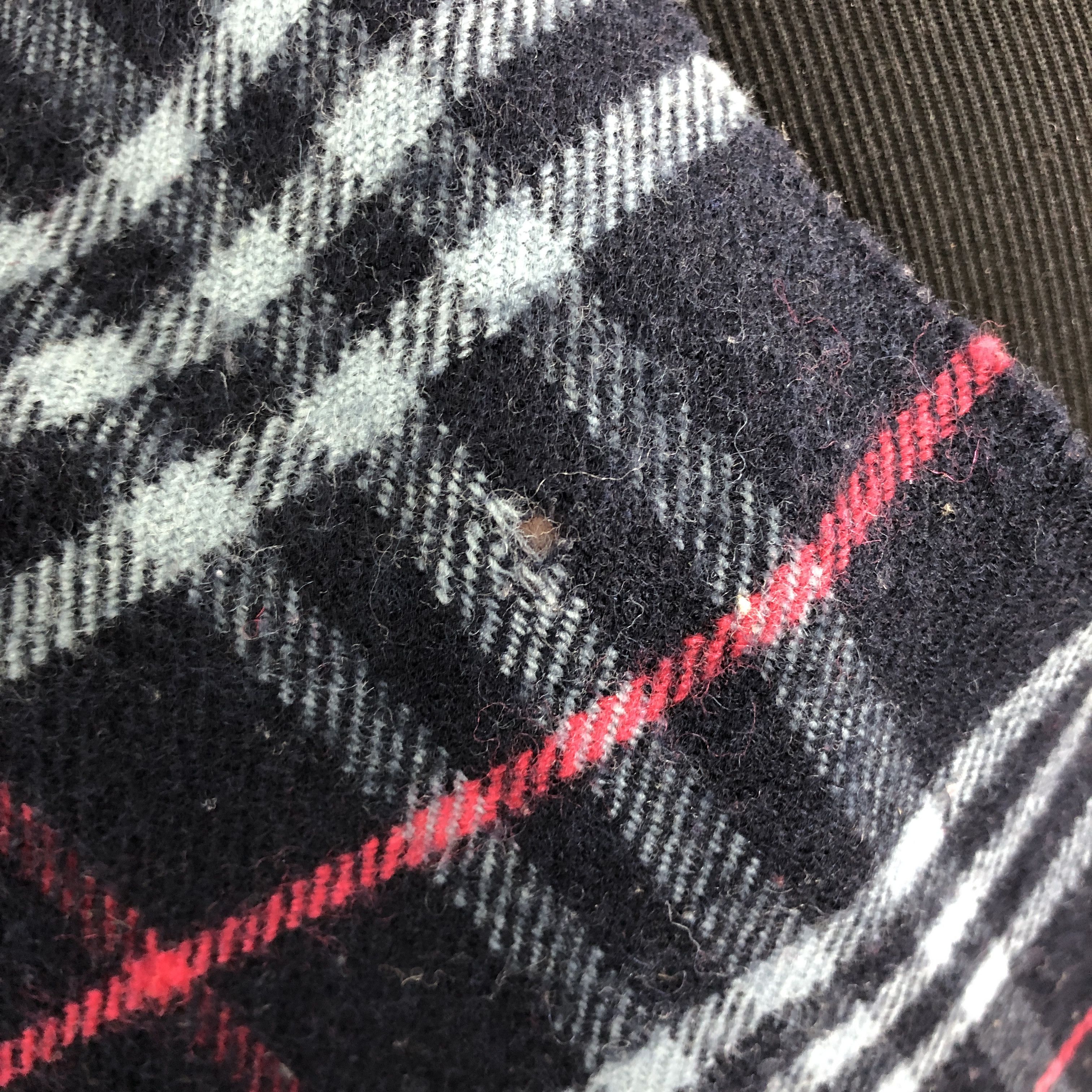 Burberry × Vintage Vintage 90s Burberry Wool Scarf Muffler MF011 Size ONE SIZE - 3 Thumbnail