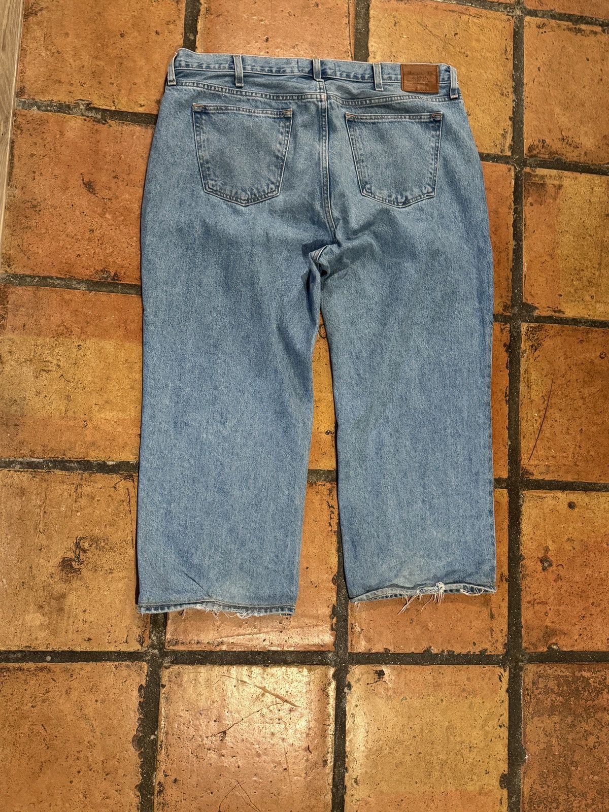 Abercrombie & Fitch Super baggy denim 40x30 Size US 40 / EU 56 - 2 Thumbnail
