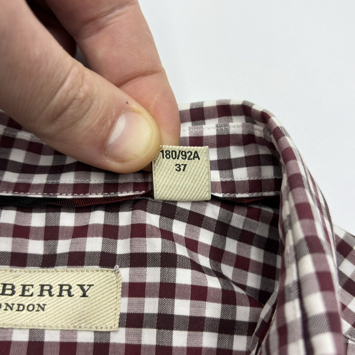 Burberry Burberry London Vintage Shirt Button Up Size US M / EU 48-50 / 2 - 8 Thumbnail