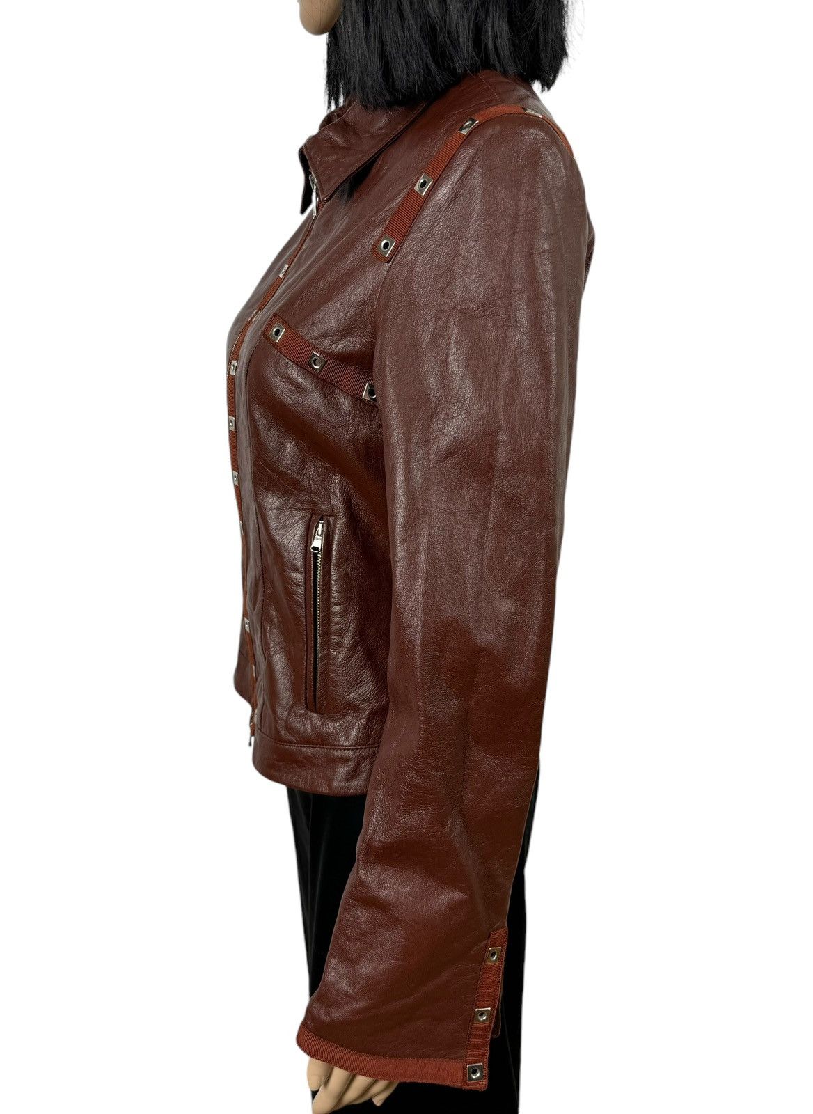 Other Manebo Made In Italy Genuine Leather Jacket size IT42 Size M / US 6-8 / IT 42-44 - 5 Thumbnail