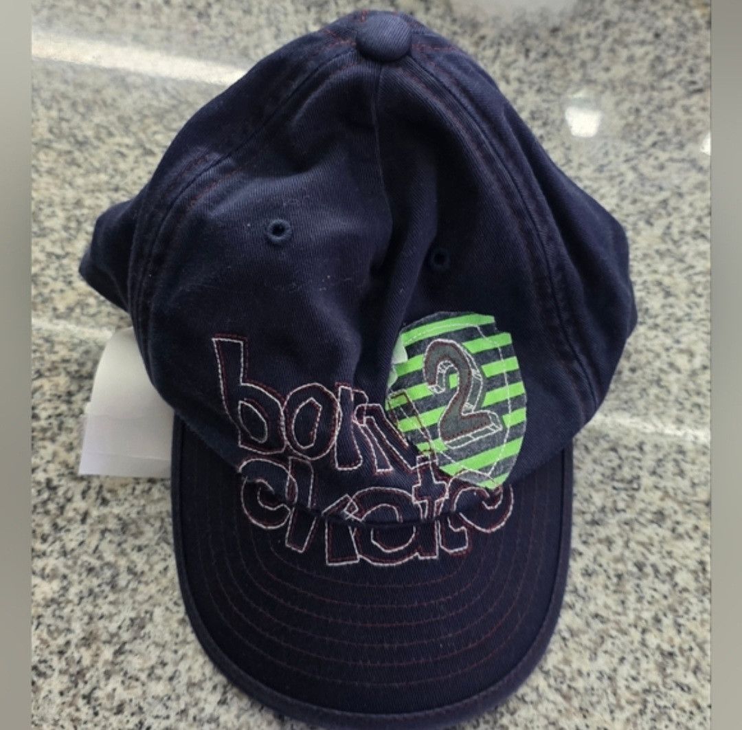 Gap NWT GAP Kids Vintage Born 2 Skate Baseball Cap Hat S/M Size ONE SIZE - 1 Thumbnail