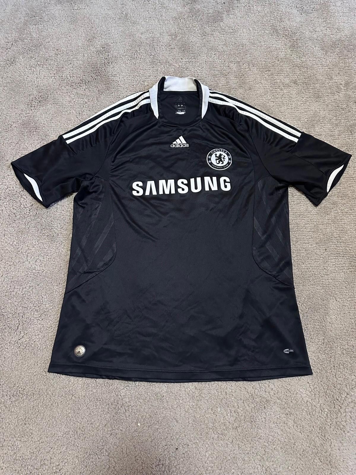 Adidas CHELSEA 2008/09 Football Shirt Soccer Jersey #8 Lampard Size US XL / EU 56 / 4 - 1 Thumbnail