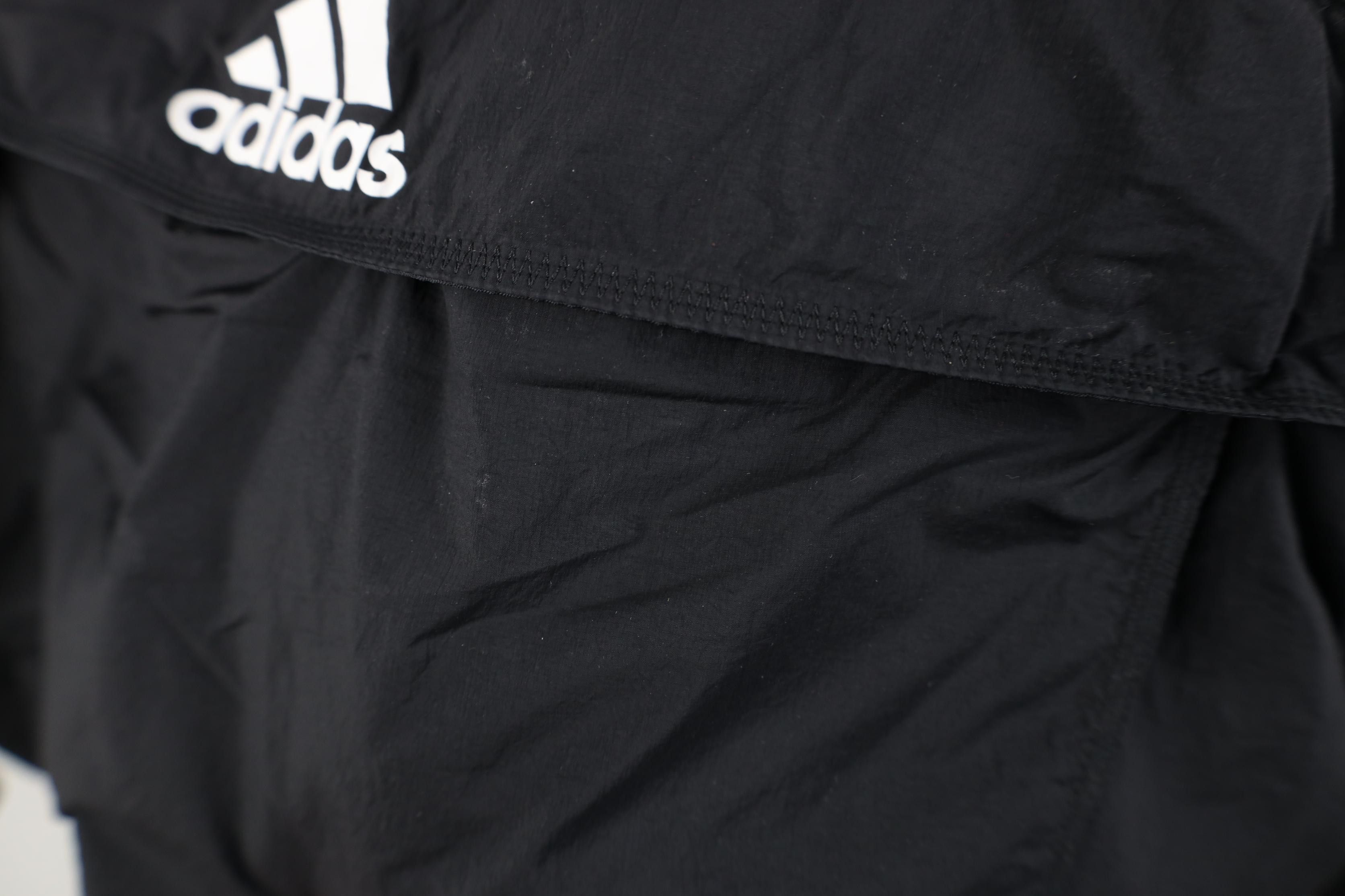 Adidas Vintage Y2K Adidas Cropped Anorak Windbreaker Jacket Size L / US 10 / IT 46 - 5 Thumbnail