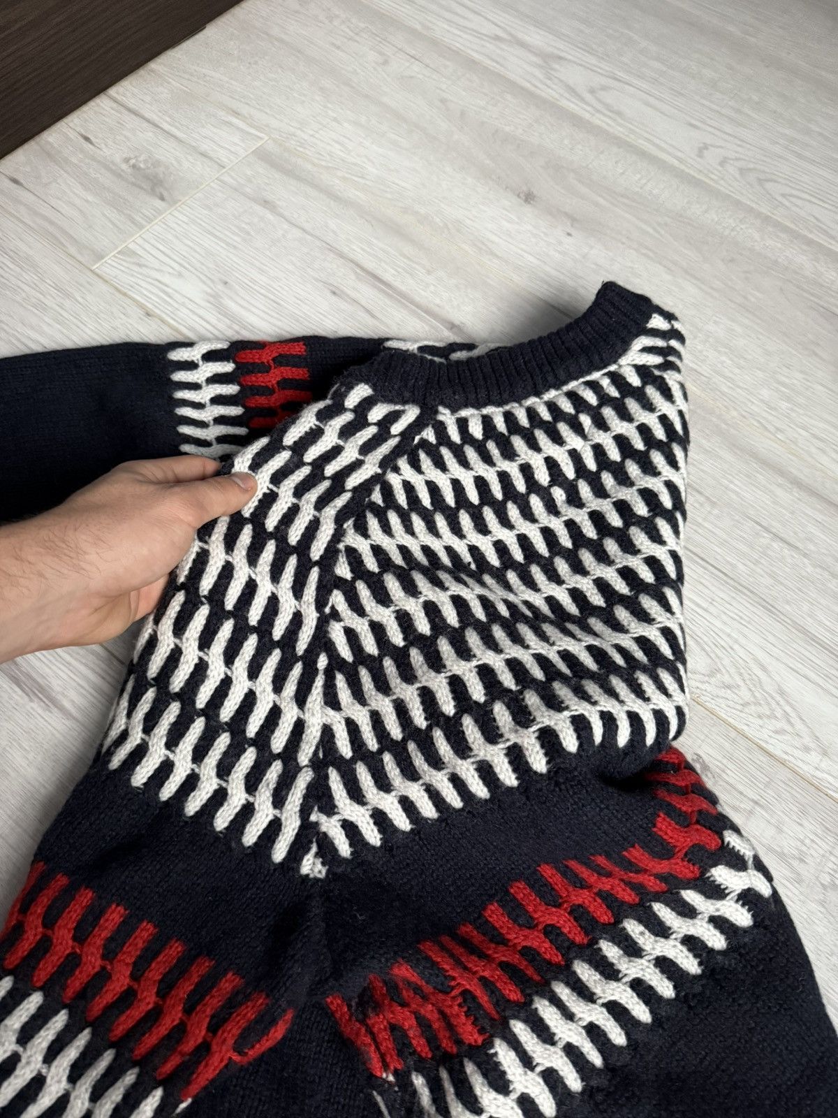 Tommy Hilfiger × Vintage Vintage Tommy Hilfiger Knit crewneck Sweater Size US XL / EU 56 / 4 - 5 Thumbnail