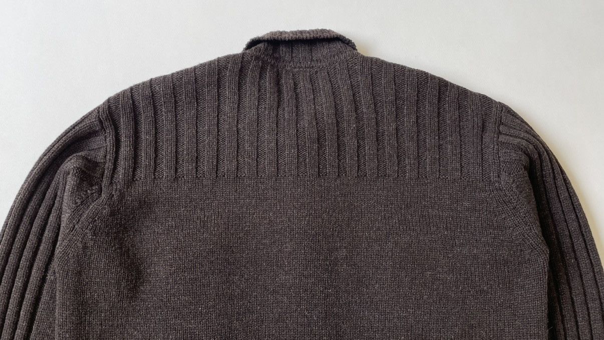 Dries Van Noten Early 2000s Brown Wool Cardigan Size US XL / EU 56 / 4 - 11 Thumbnail
