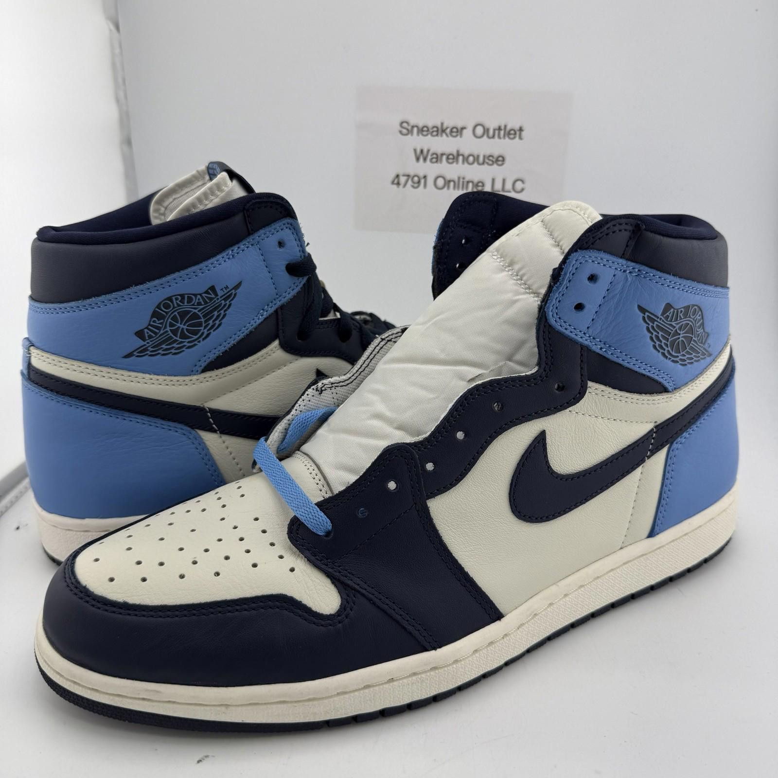 Nike Air Jordan 1 Obsidian Used Size 15 Size US 15 / EU 48 - 1 Thumbnail
