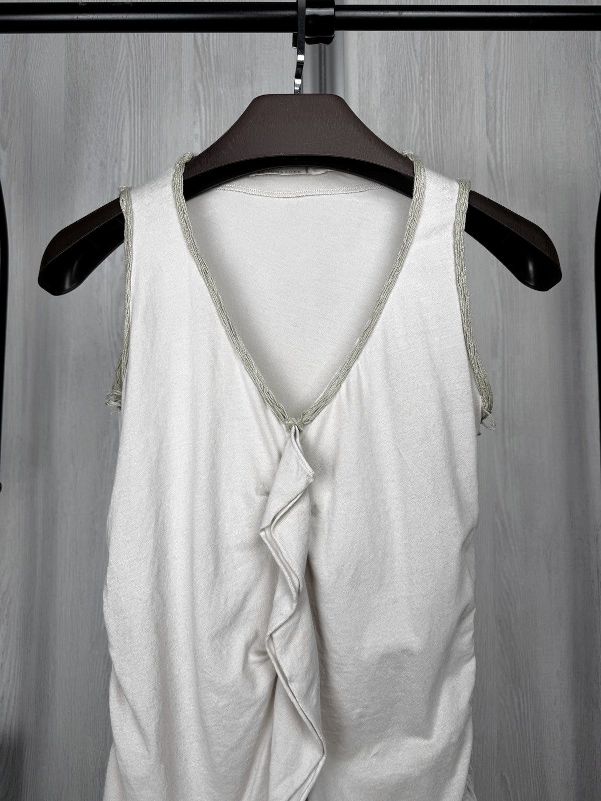 DOROTHEE SCHUMACHER Dorothee Schumacher Ivory Creamy Tank Top Tunic Shirt size S Size S / US 4 / IT 40 - 3 Thumbnail