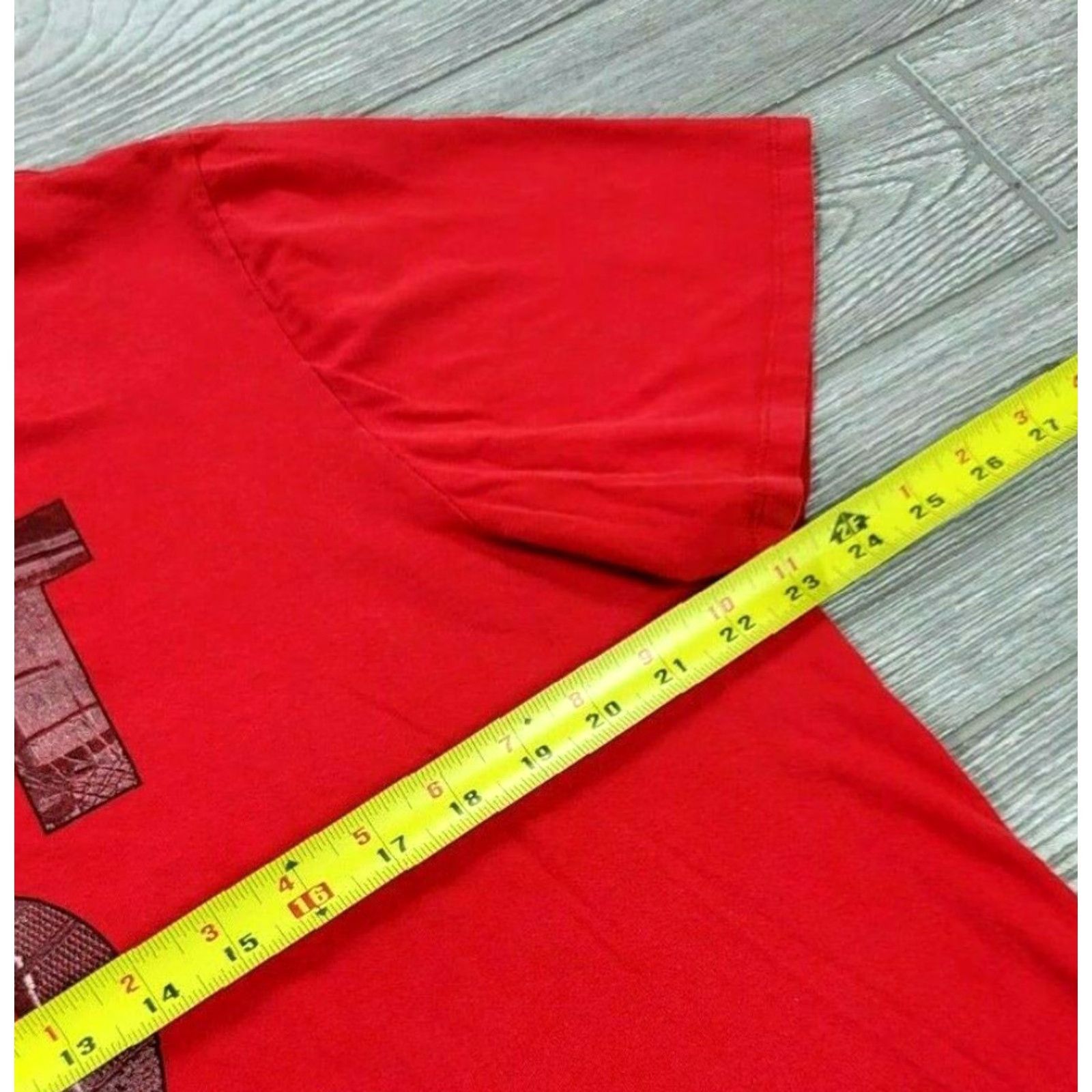 Nike Nike Tee Shirt Basketball Just Do It Logo Short Sleeve Mens XL Athletic Red Black Logo T-Shirt Basketball 90s Size US XL / EU 56 / 4 - 6 Thumbnail