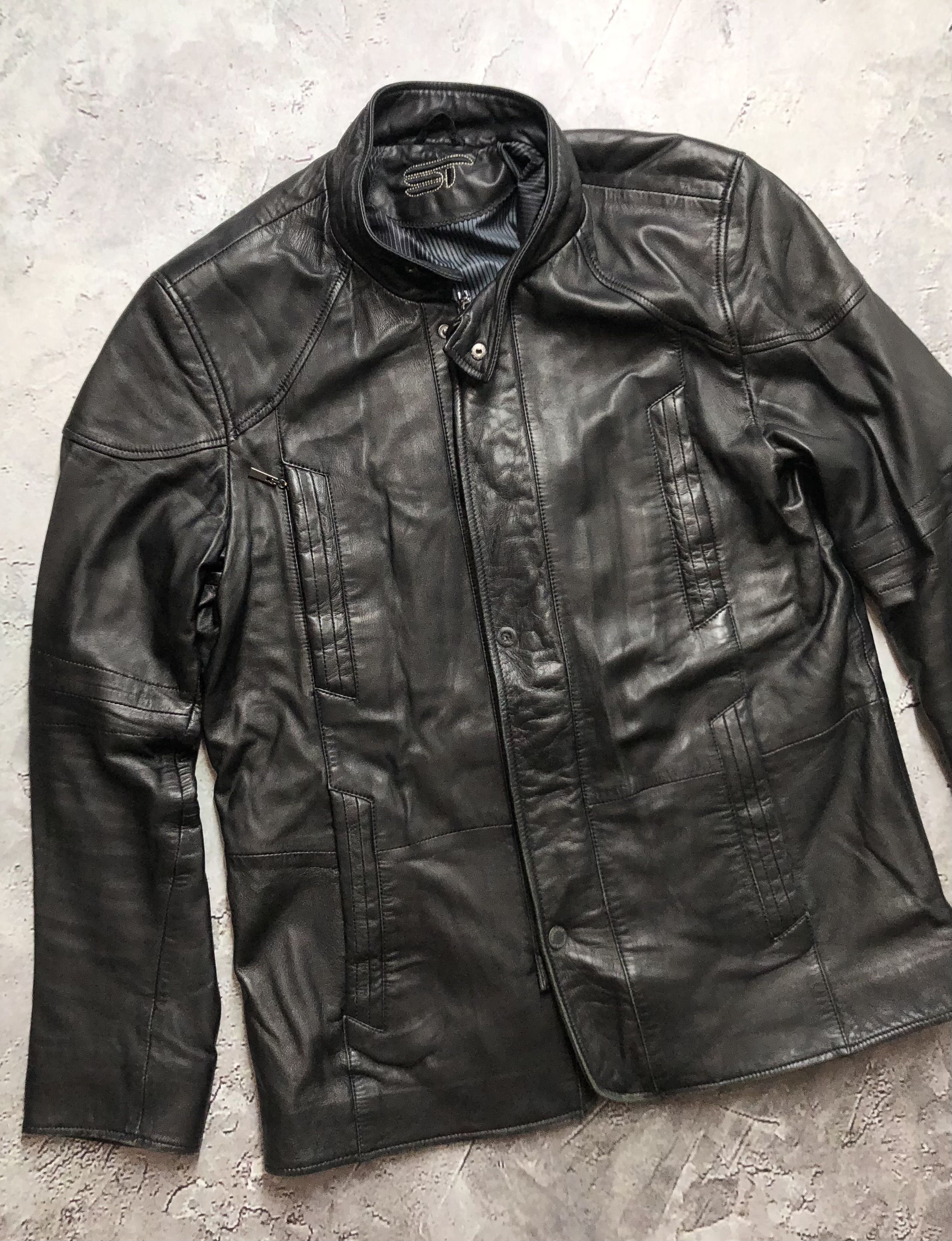 Japanese Brand Vintage Amazing Leather Jacket Size US M / EU 48-50 / 2 - 2 Thumbnail